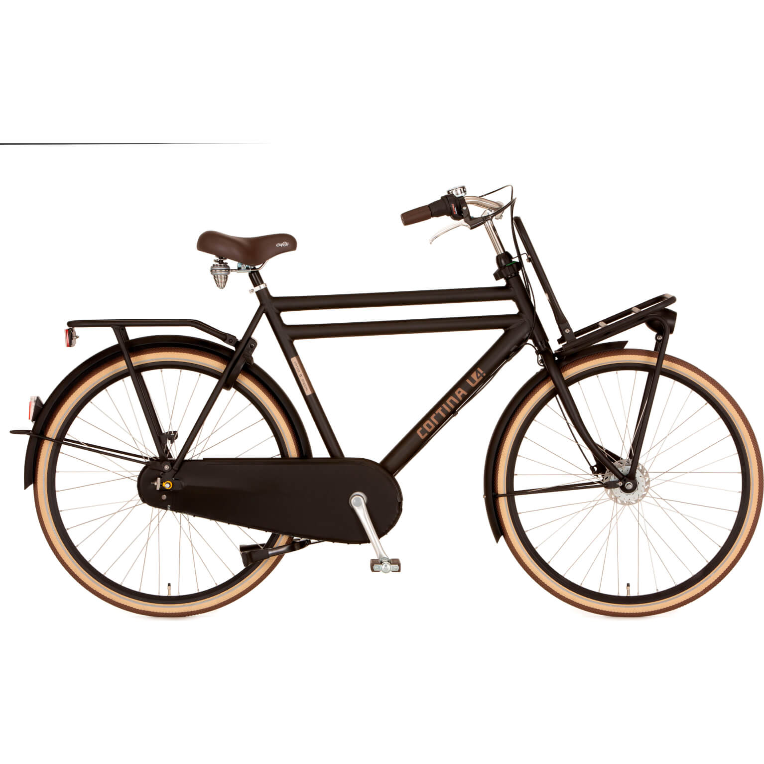 Cortina U4 Herenfiets 65 cm Jet Black Matt ND7