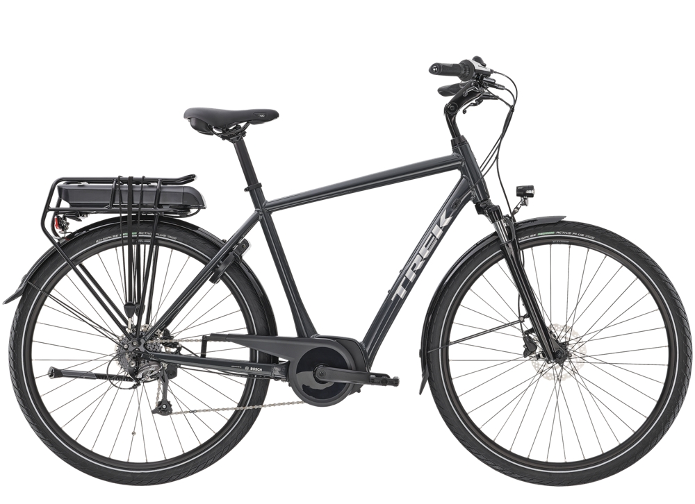 Trek Verve+ 1 Solid Charcoal L 300Wh