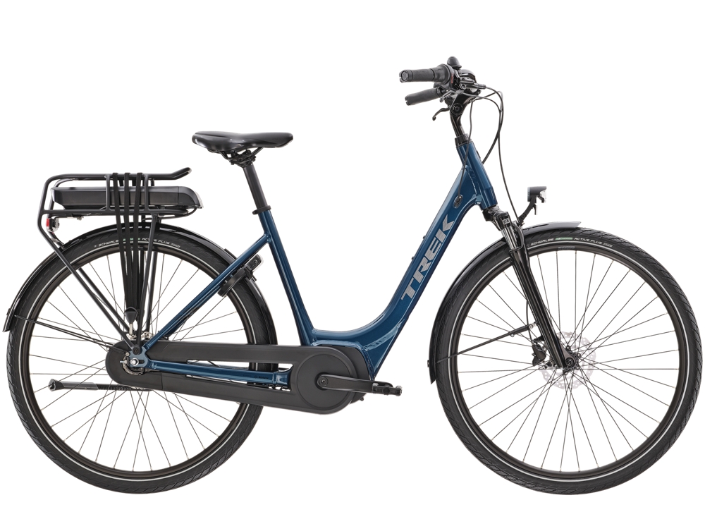 Trek District+ 1 Lowstep Dark Aquatic S 300Wh