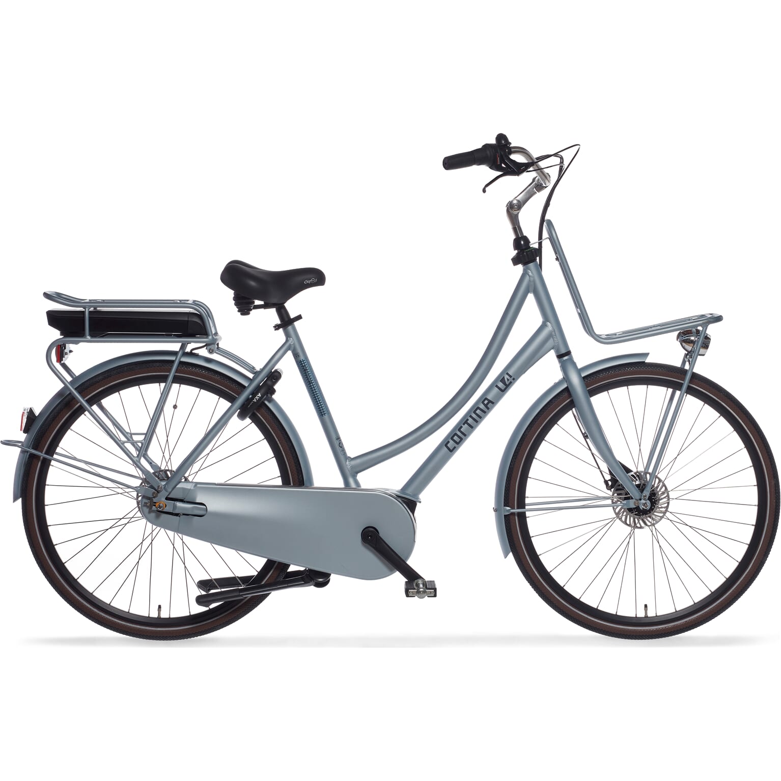 Cortina E-U4 Family-fiets 57 cm Slate Matt RB7 Activeline Middenmotor