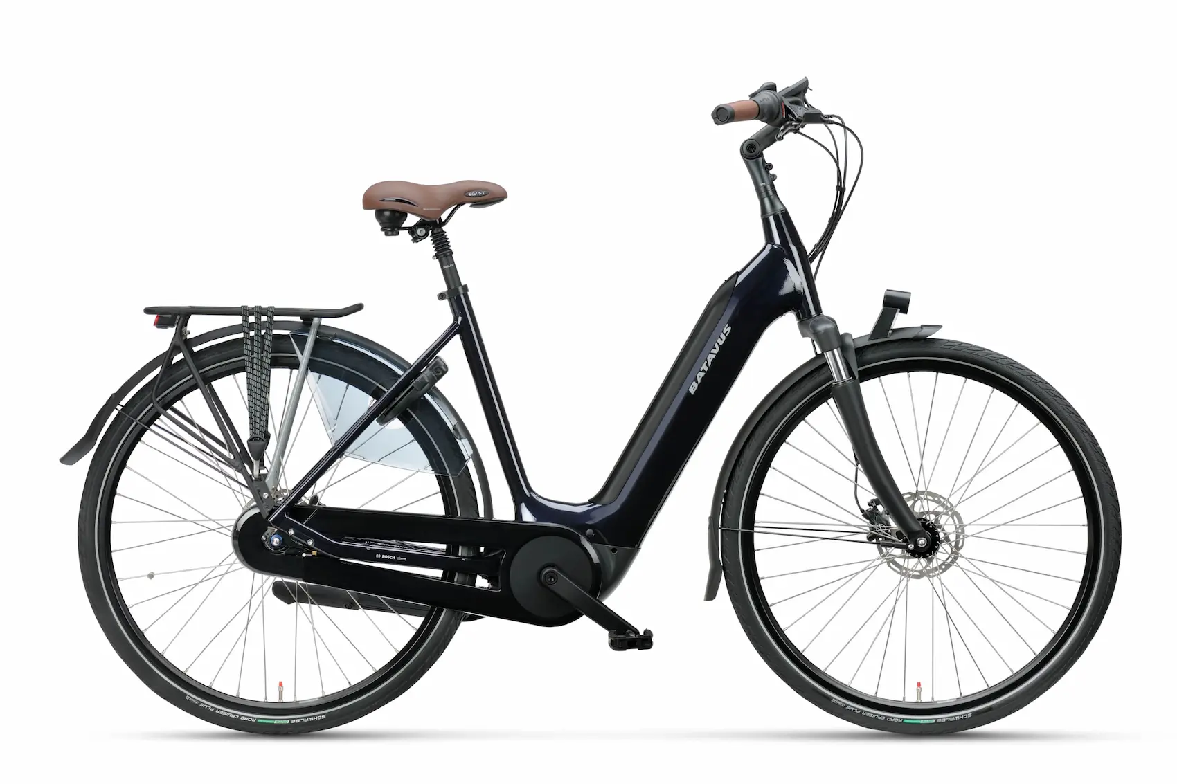 Batavus Finez E-go Power 625 2023 Elektrische damesfiets Bosch blauw 57cm