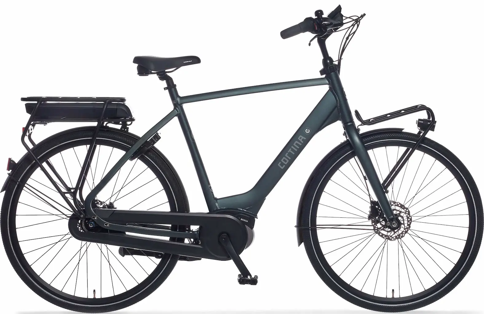 Cortina E-Common Elektrische herenfiets Bosch middenmotor 61cm 300Wh
