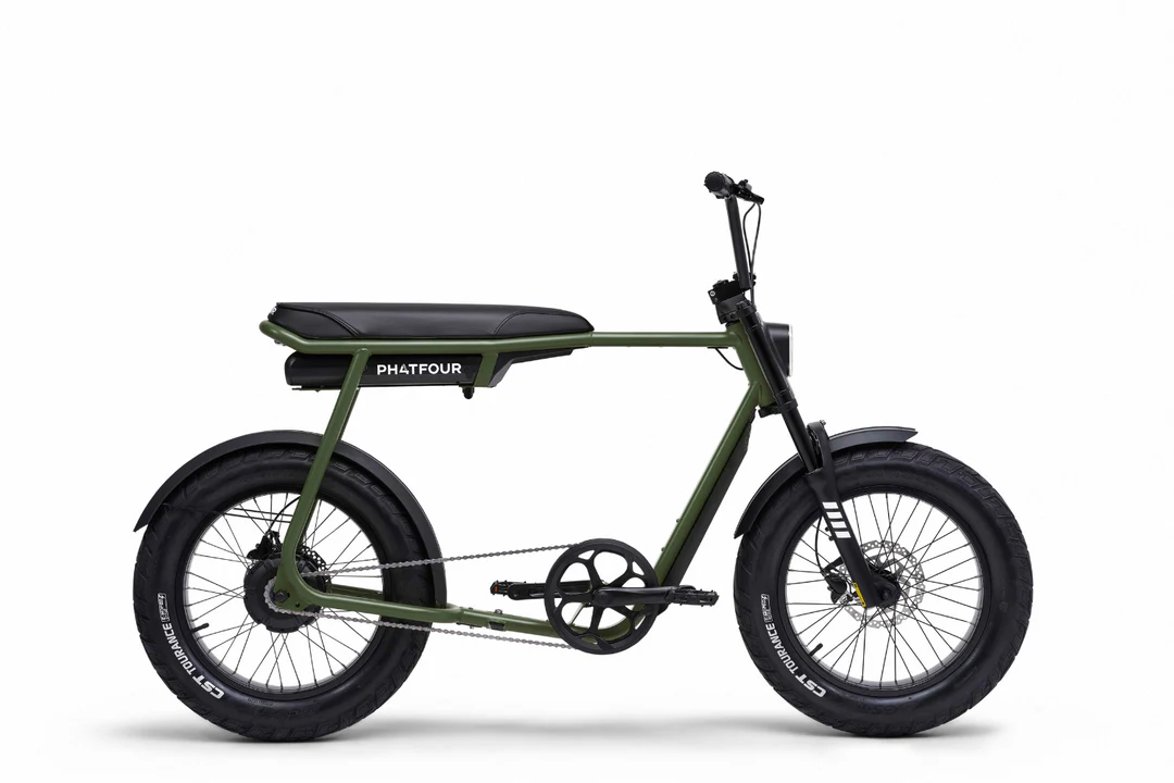 Elektrische Fatbike Phatfour FLX Groen 750Wh