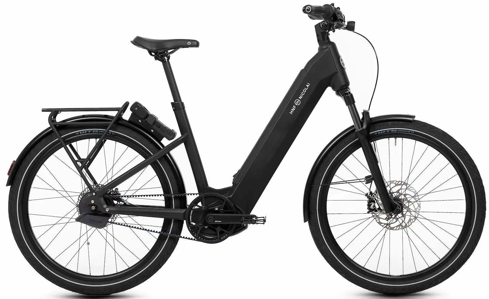 HNF Nicolai UD4 All-Terrain Elektrische Fiets Dames Bosch AUTOMATIQ Zwart XL