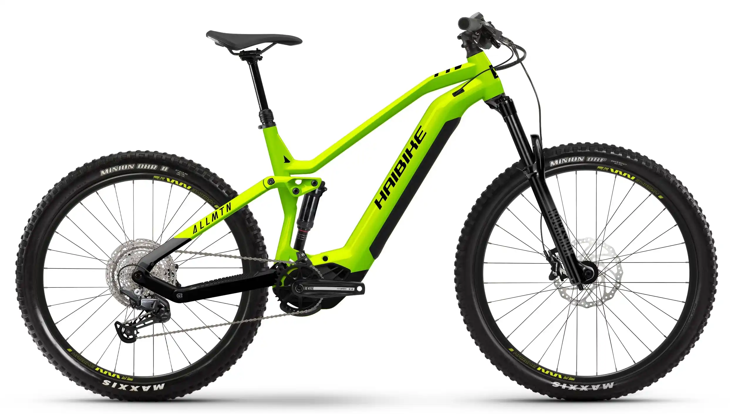 Haibike ALLMTN 3 Elektrische Mountainbike Full Suspension 750Wh Felgroen S