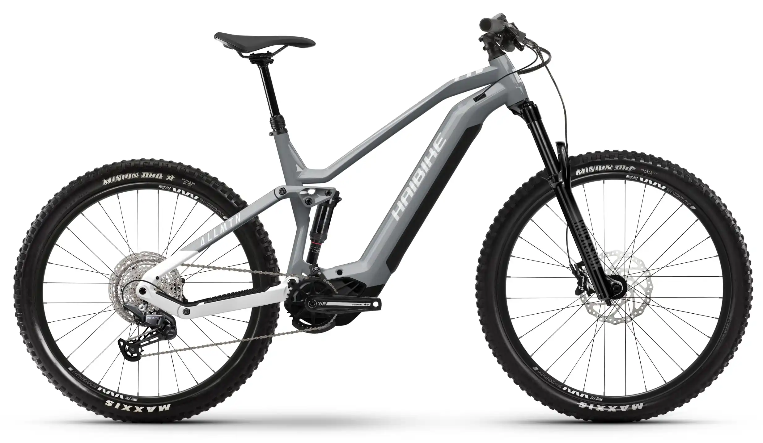 Haibike ALLMTN 3 Elektrische Mountainbike Full Suspension 750Wh Wit L