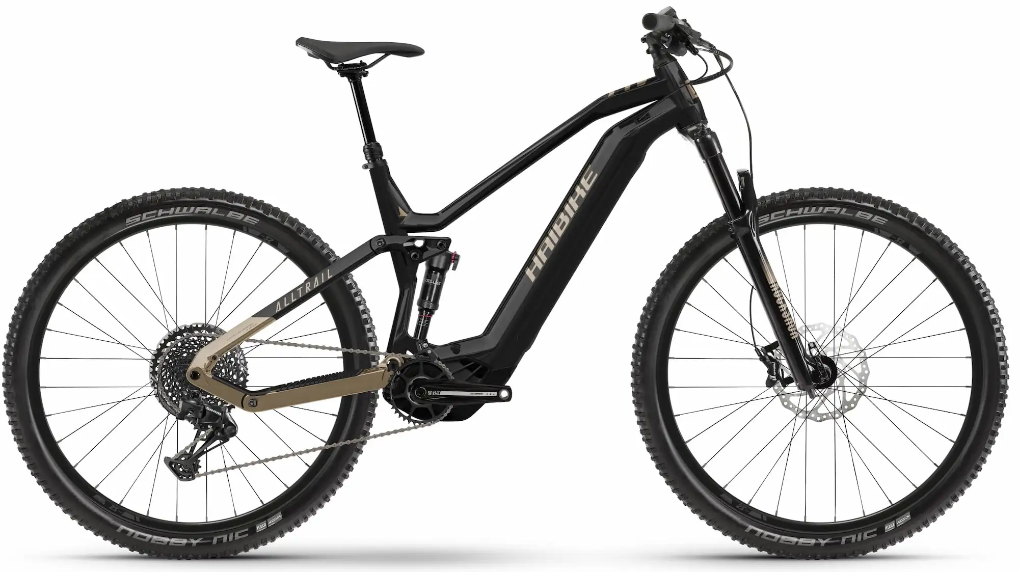 Haibike ALLTRAIL 7 29 Elektrische Mountainbike Full Suspension Zwart 44cm