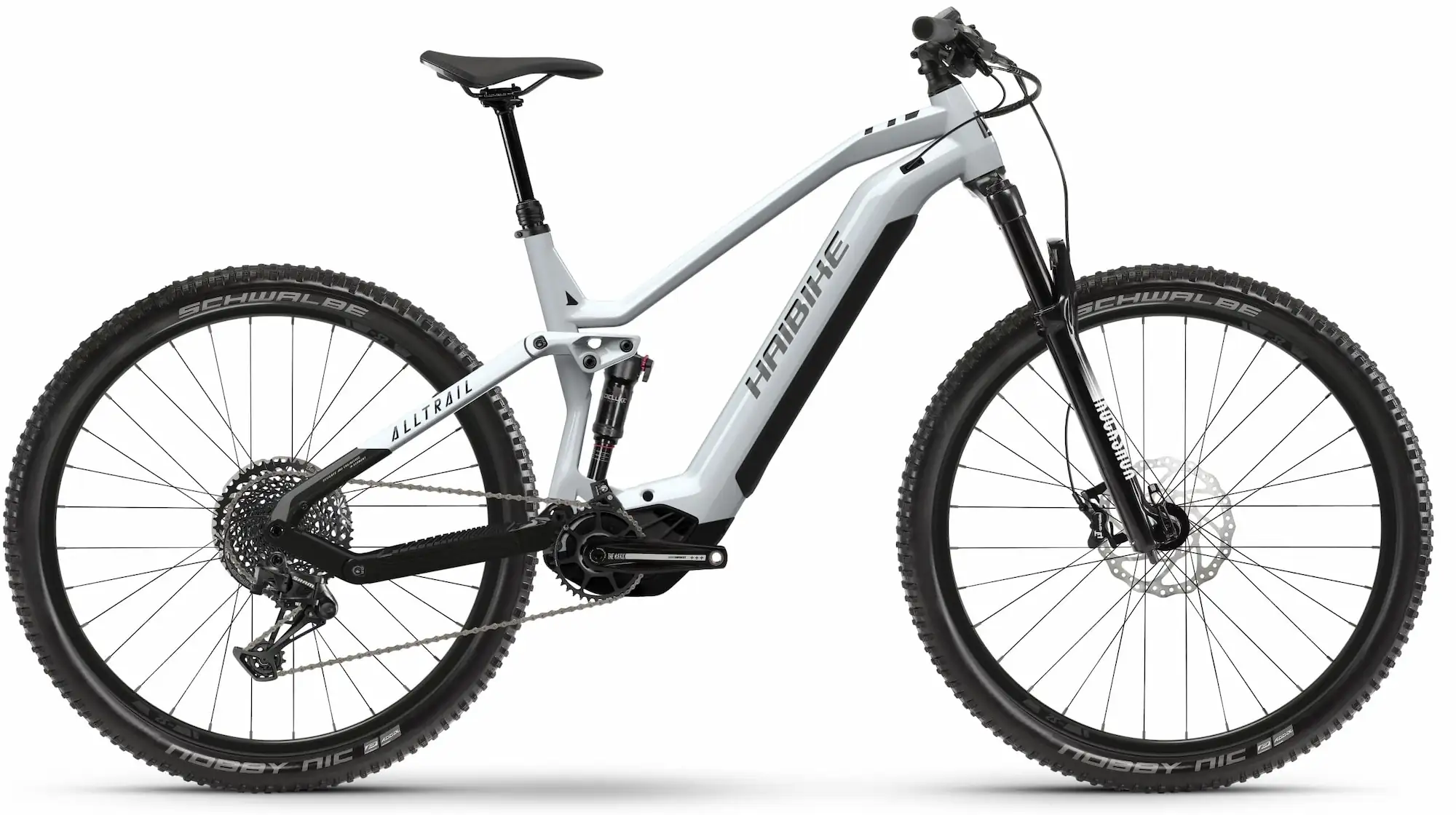 Haibike ALLTRAIL 7 29 Elektrische Mountainbike Full Suspension Wit 50cm