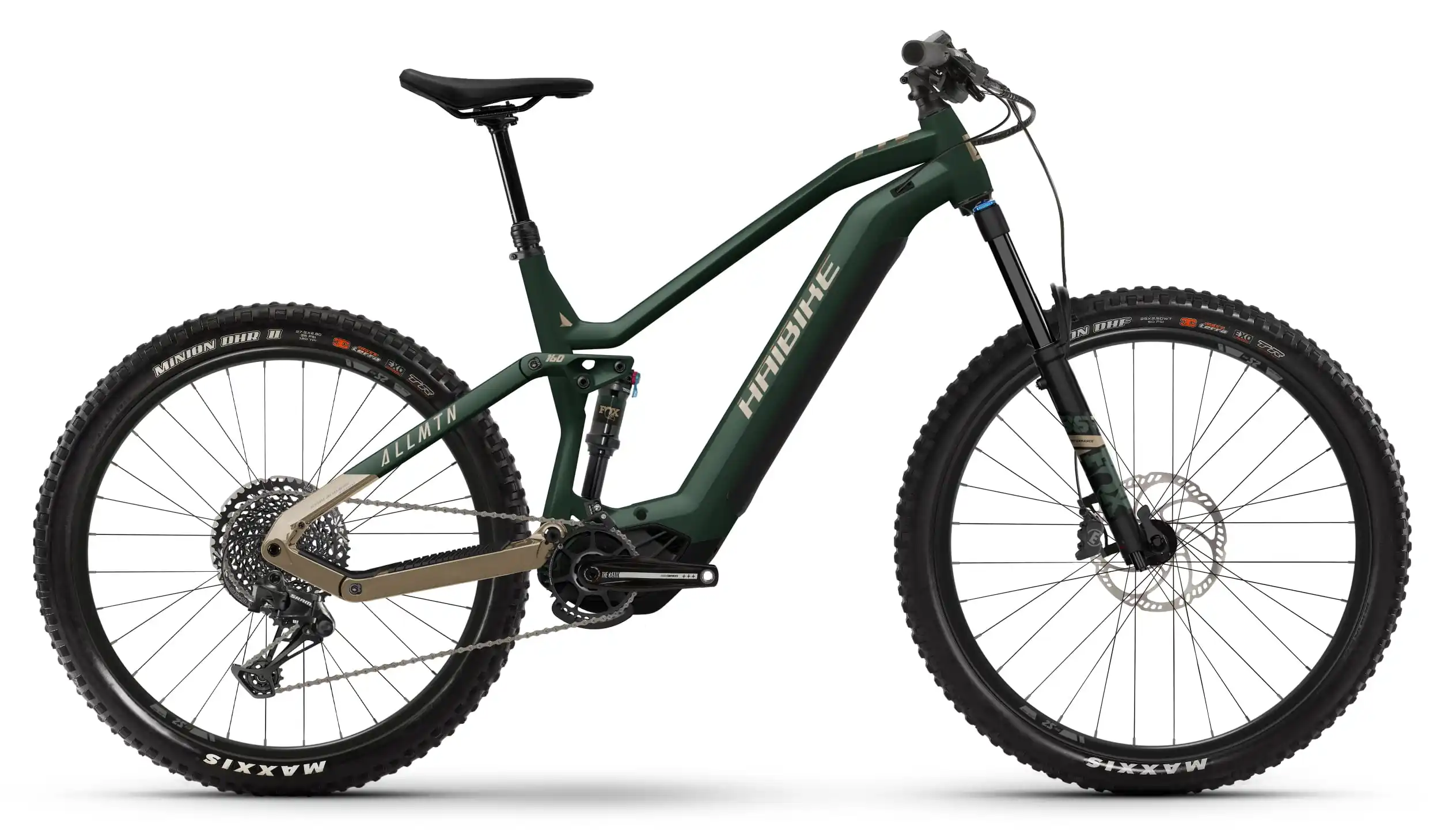 Haibike AllMtn 7 E Bike Fully Mountainbike groen 44cm