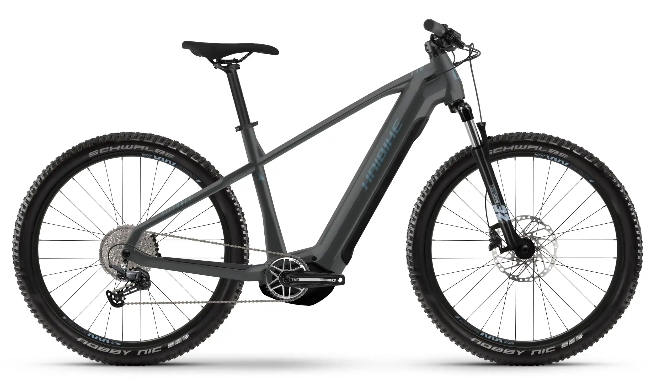 Haibike AllTrack 5 27,5 inch Elektrische Mountainbike middenmotor zwart 40cm