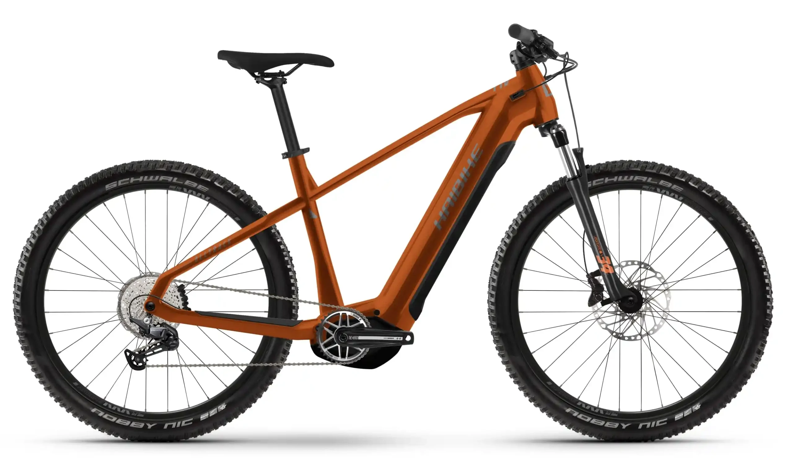 Haibike AllTrack 6 29 inch Elektrische Mountainbike middenmotor oranje 55cm