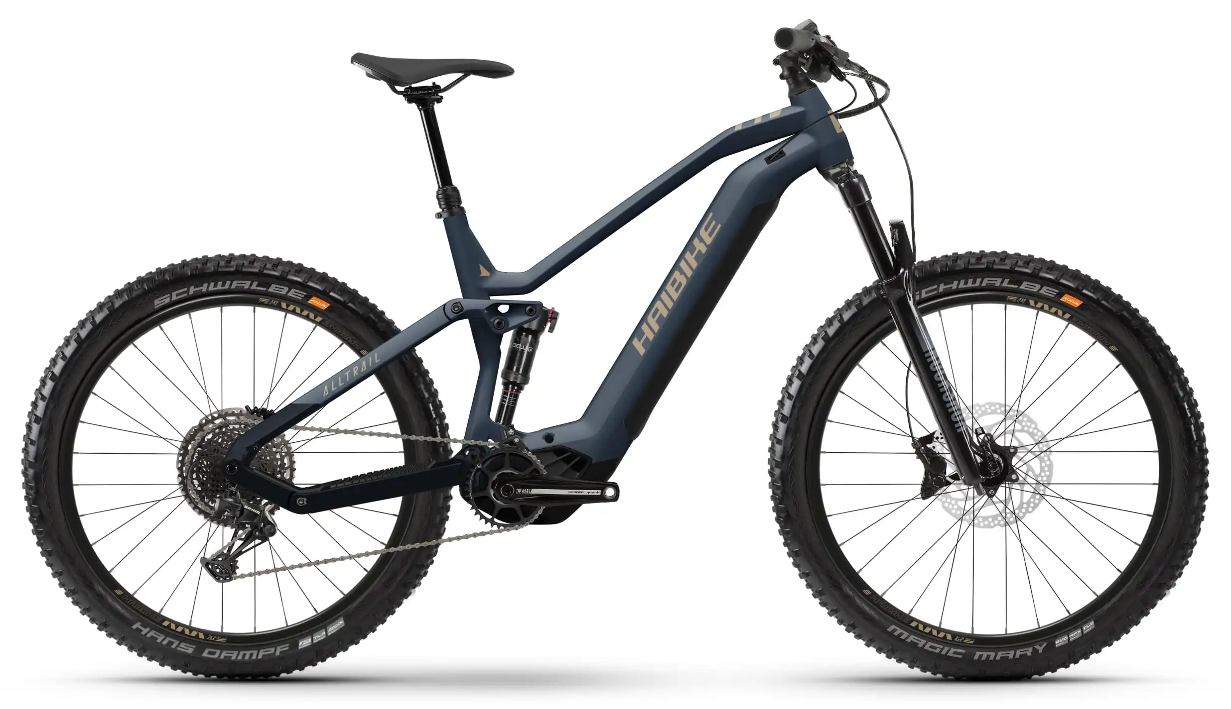 Haibike AllTrail 6 Elektrische Mountainbike Full Suspension 27,5"Blauw S