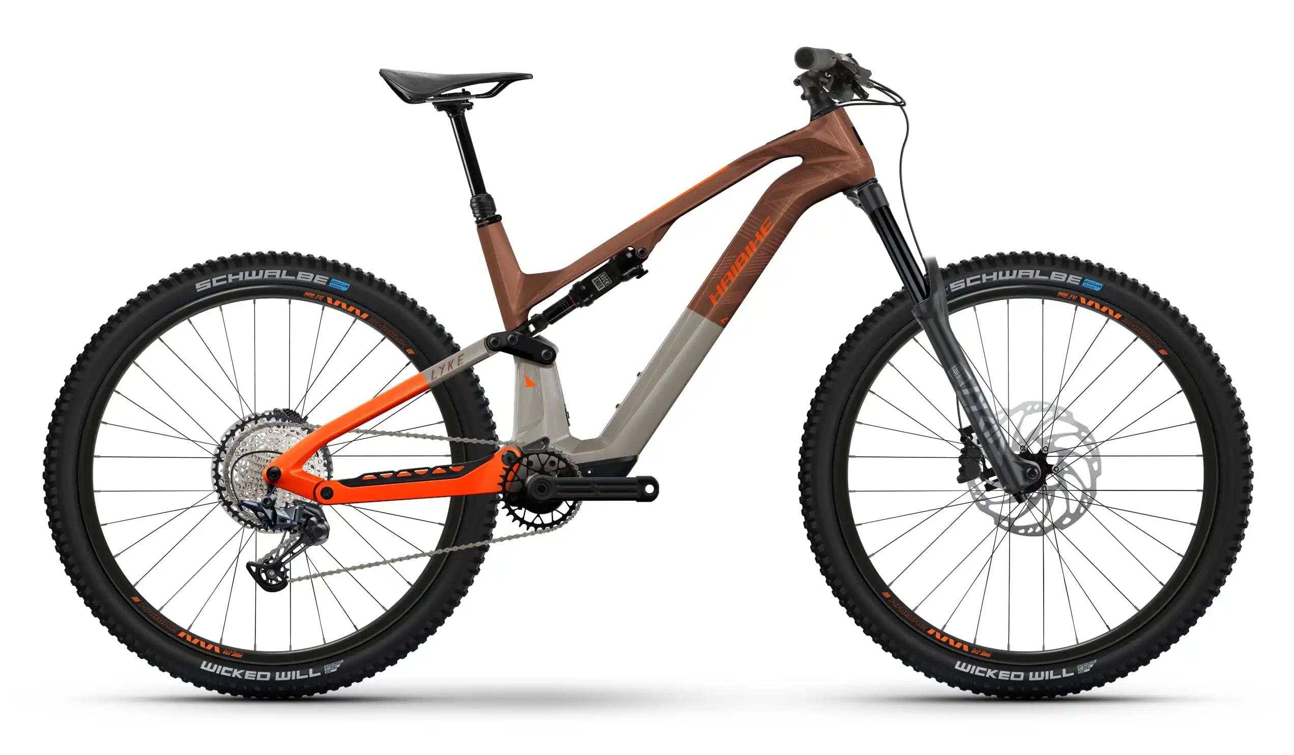 Haibike LYKE CF 10 Elektrische Mountainbike Full Suspension 41cm