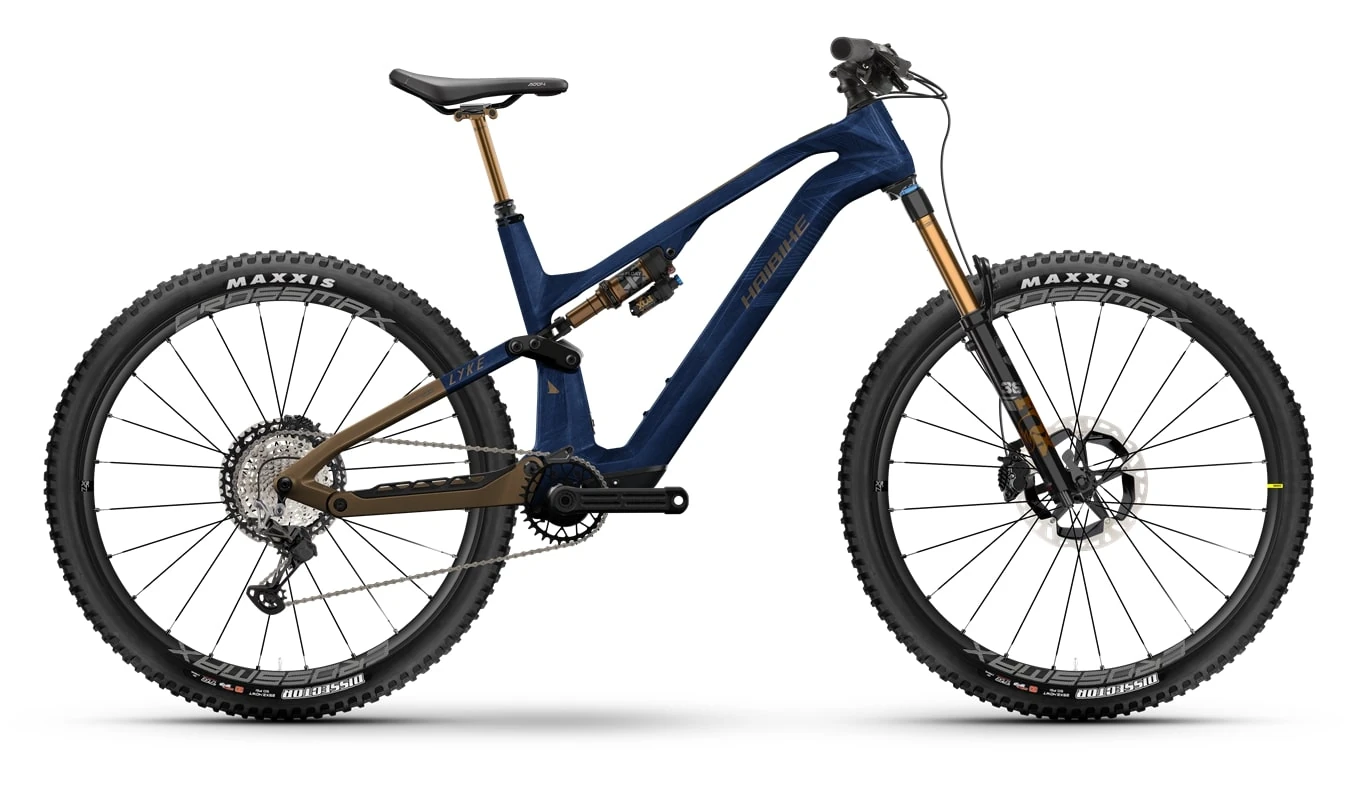 Haibike Lyke CF SE Elektrische Mountainbike Full Sus 29"Ultra licht M