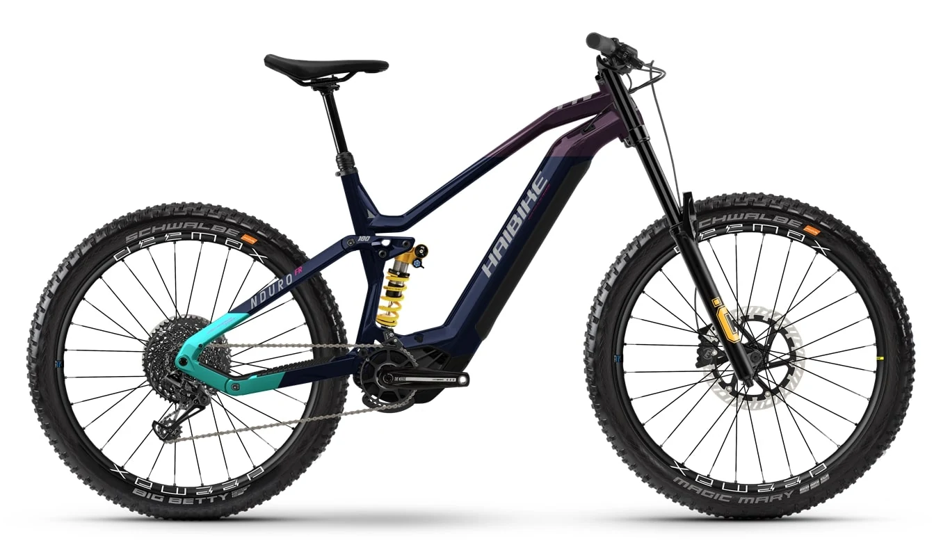 Haibike Nduro 8 Freeride Elektrische Mountainbike Full Suspension 750Wh XL