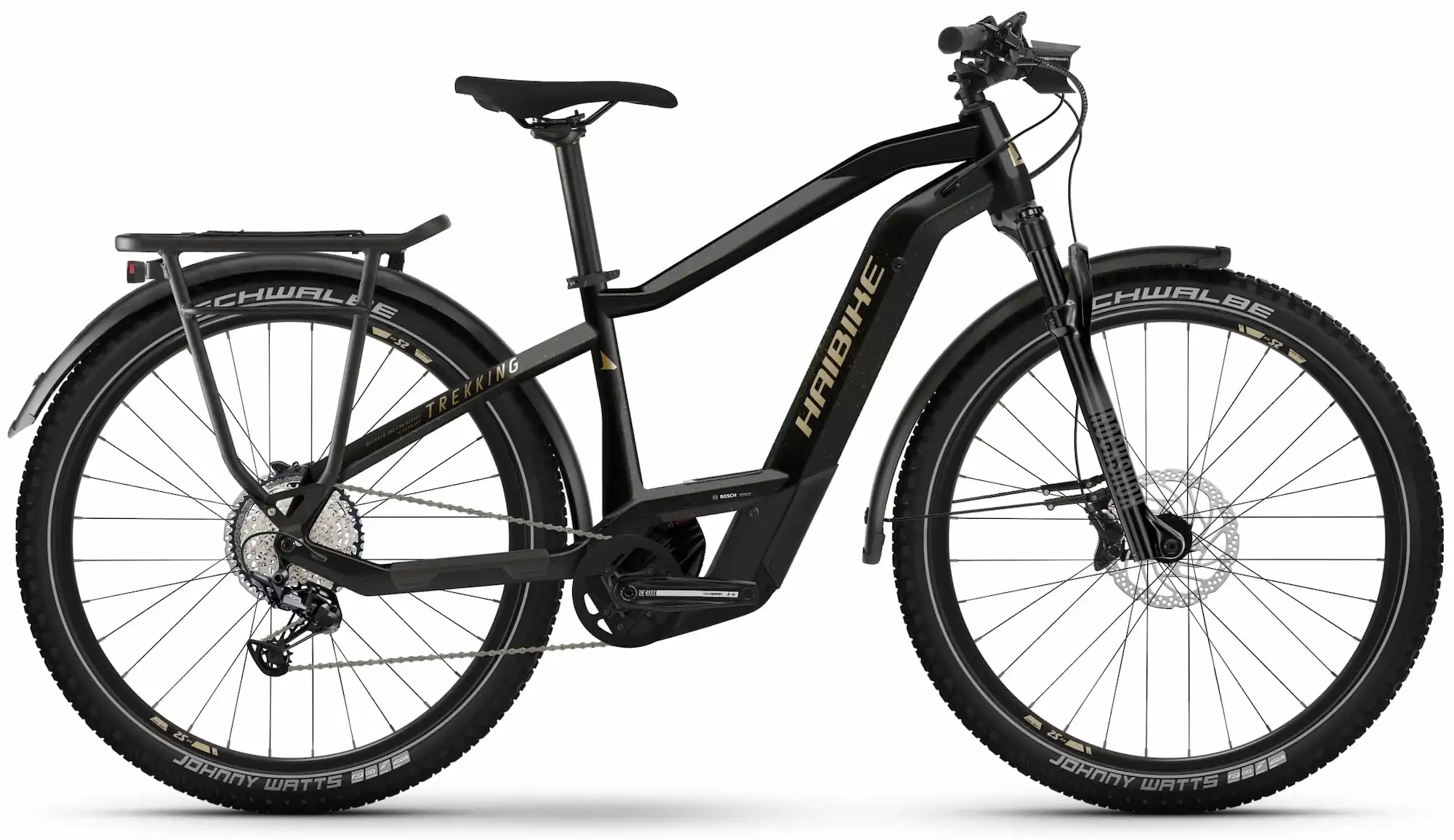 Haibike Trekking 11 Sportieve Elektrische Fiets Heren Bosch CX 27
