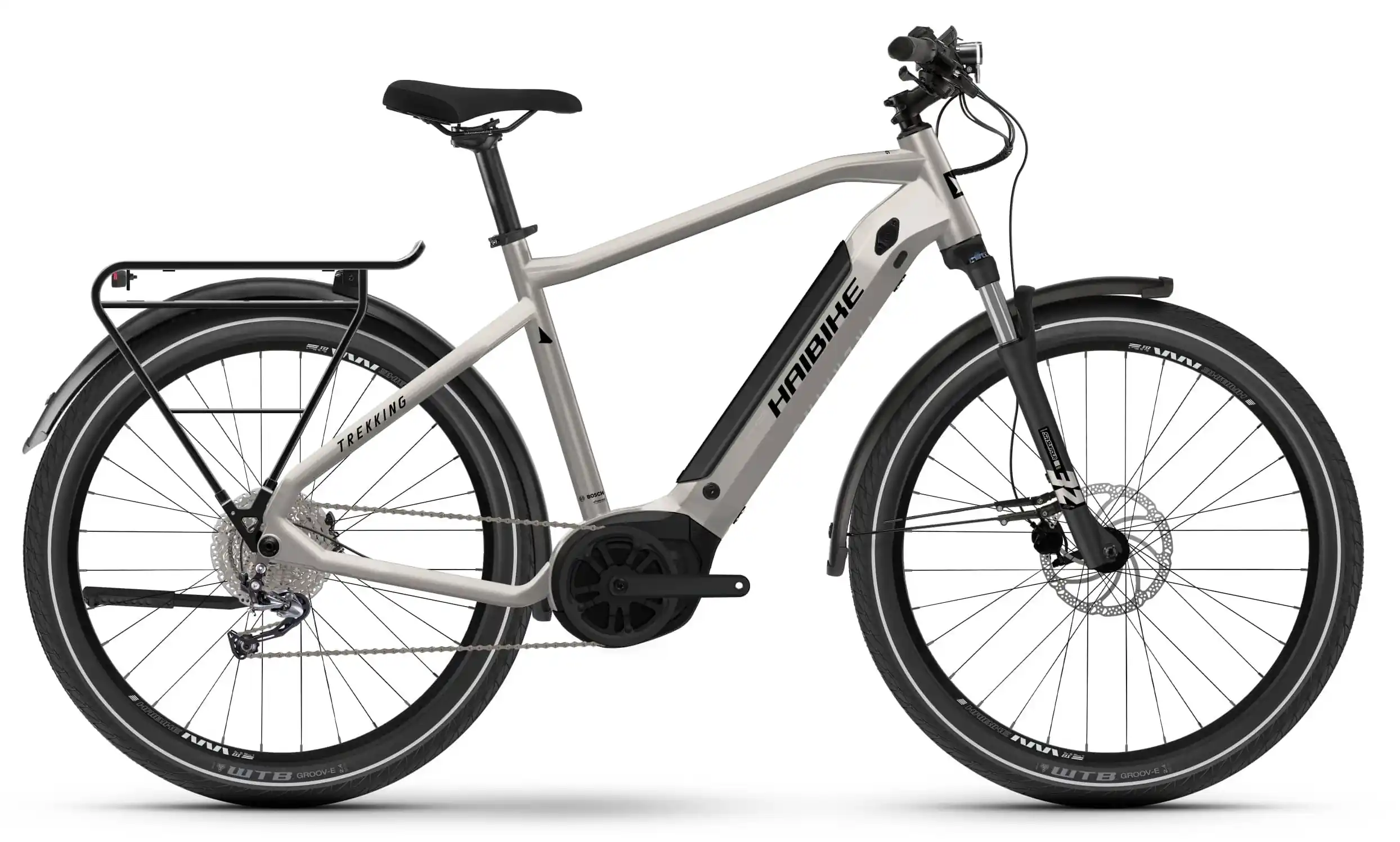 Haibike Trekking 3 sportieve elektrische fiets heren Bosch XL