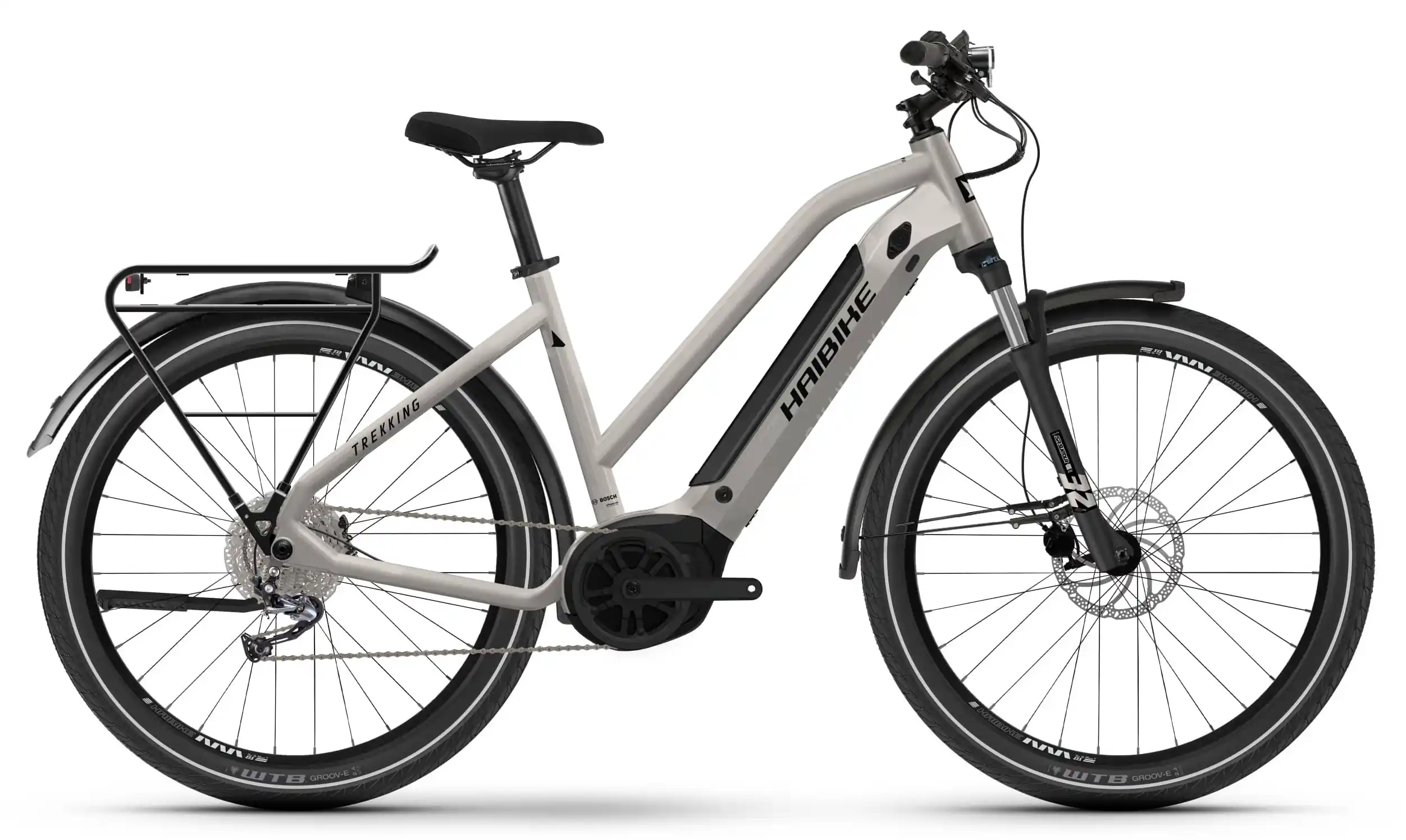 Haibike Trekking 3 sportieve elektrische fiets Unisex Bosch M