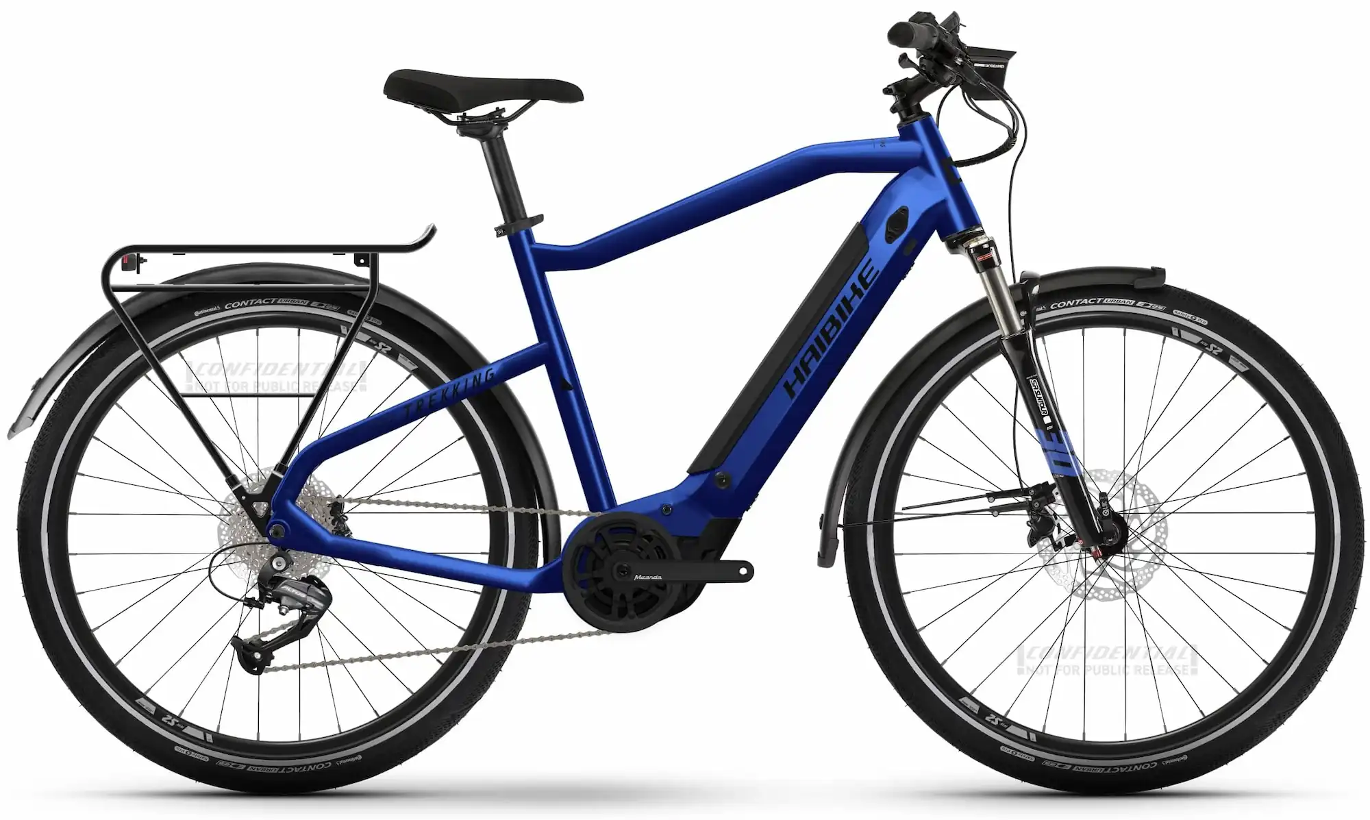 Haibike Trekking 4 Sportieve Elektrische Fiets Heren Yamaha 27