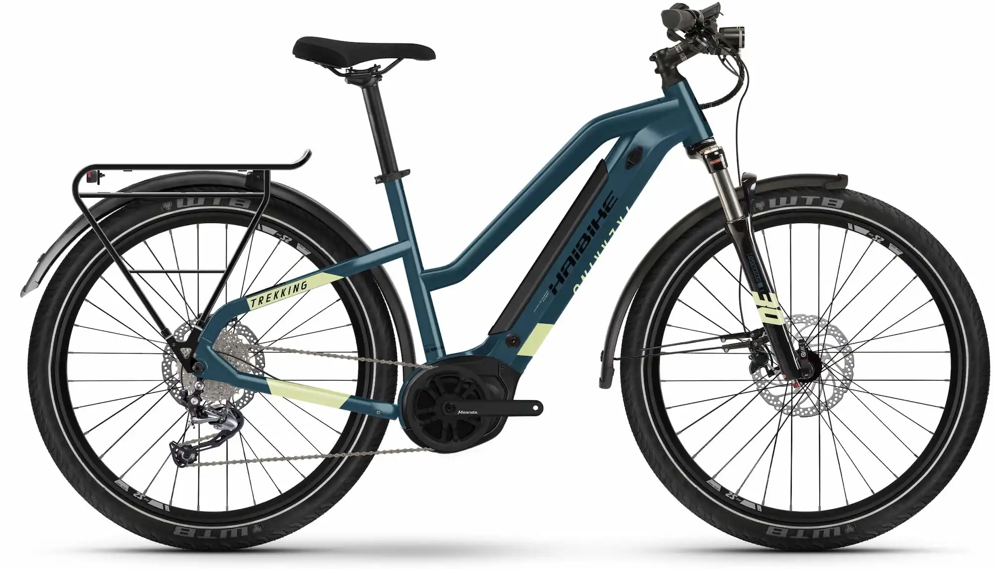 Haibike Trekking 5 Sportieve Elektrische Fiets Unisex Bosch 27