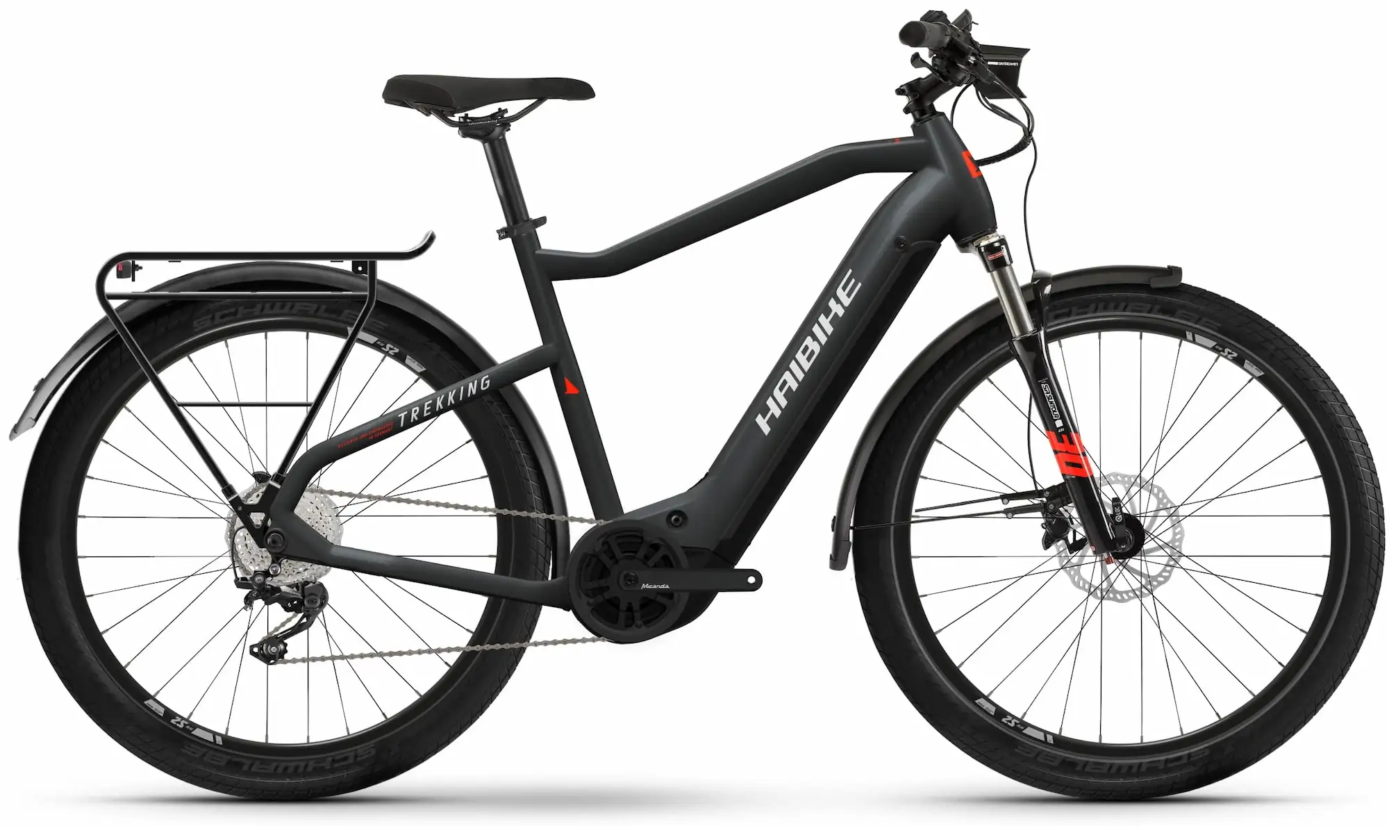 Haibike Trekking 6 2022 Trekking Elektrische herenfiets Yamaha 27