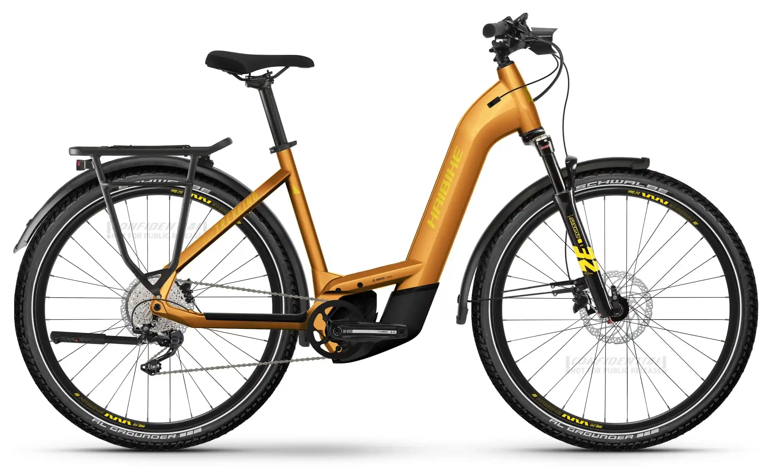 Haibike Trekking 8 High sportieve elektrische fiets heren Bosch middenmotor