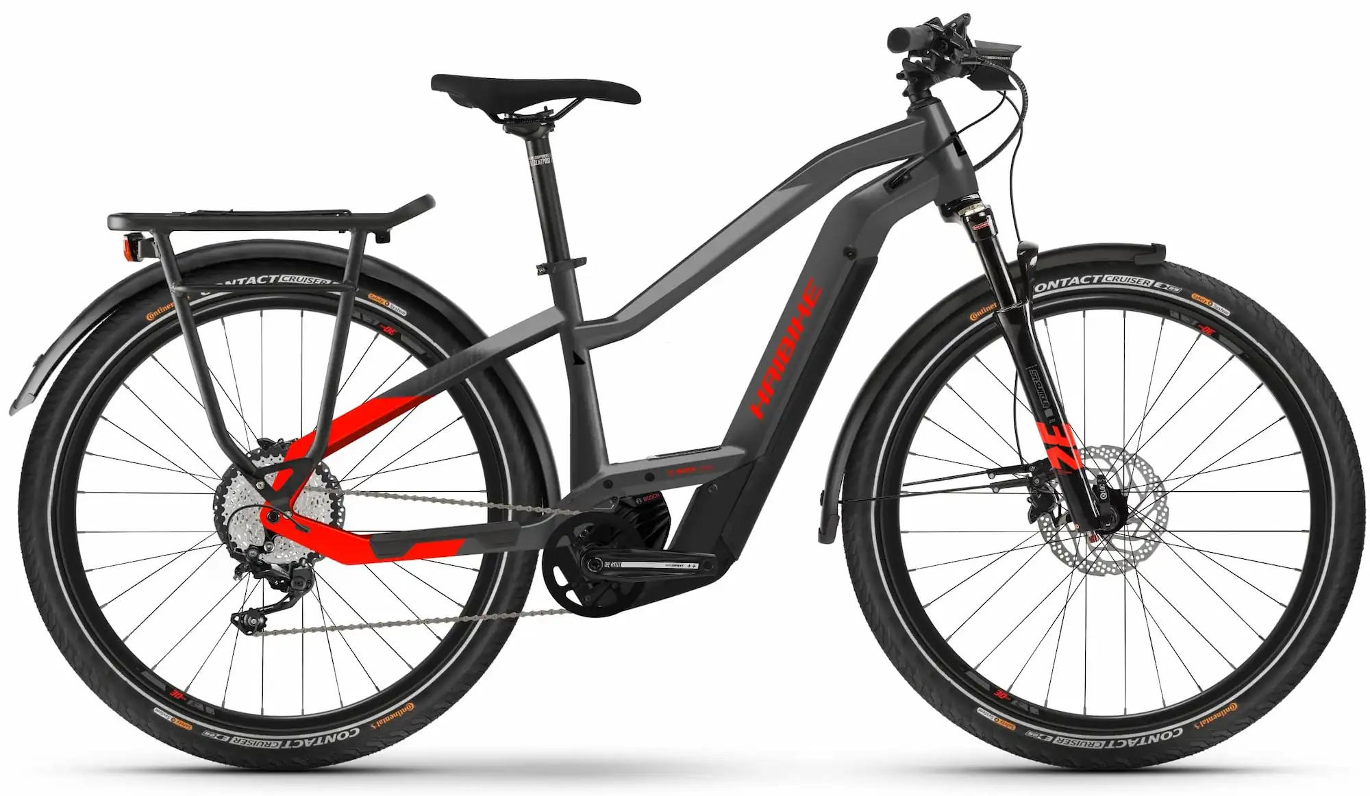 Haibike Trekking 9 Sportieve Elektrische Fiets Bosch CX 27,5"44cm