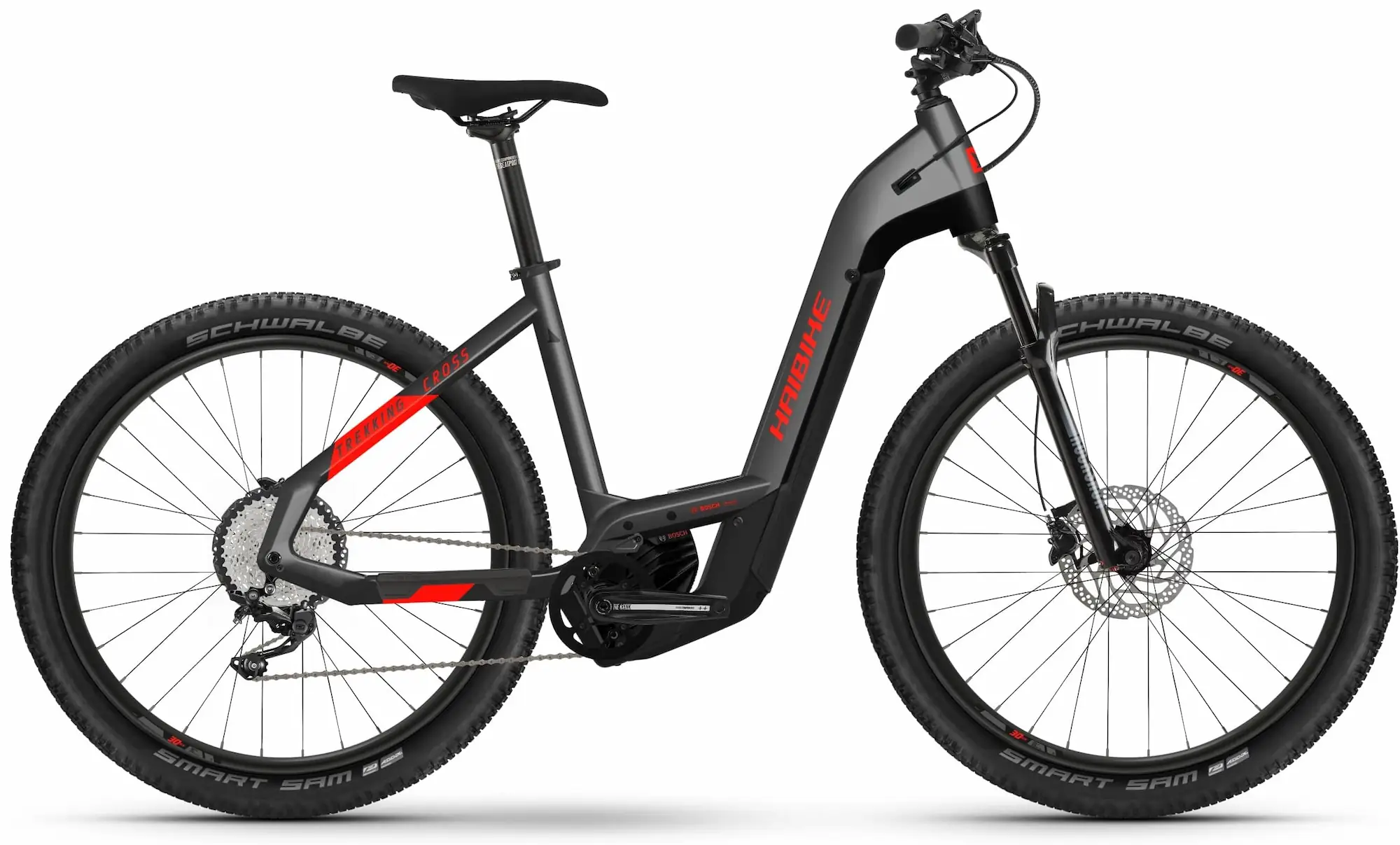 Haibike Trekking 9 Cross Elektrische Mountainbike dames Bosch CX 27