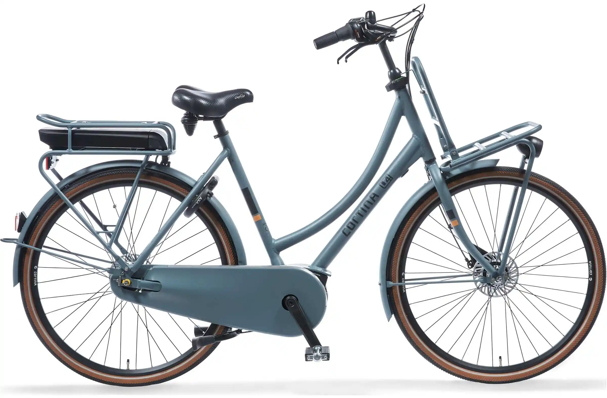 Cortina Elektrische Transportfiets Middenmotor Bosch EU4 T blauw 5 M