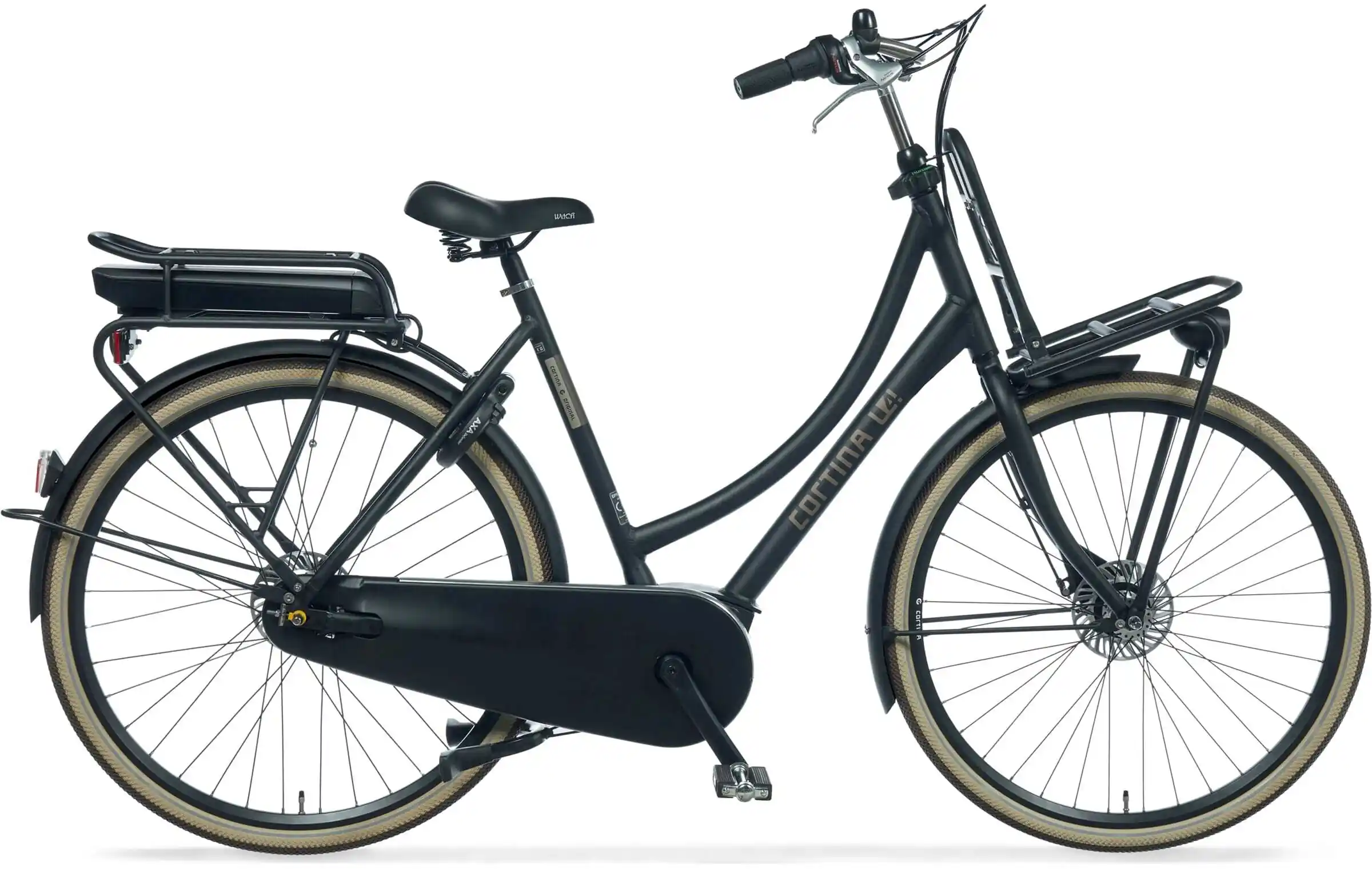 Cortina Elektrische Transportfiets Middenmotor Bosch EU4 T Zwart 3 L