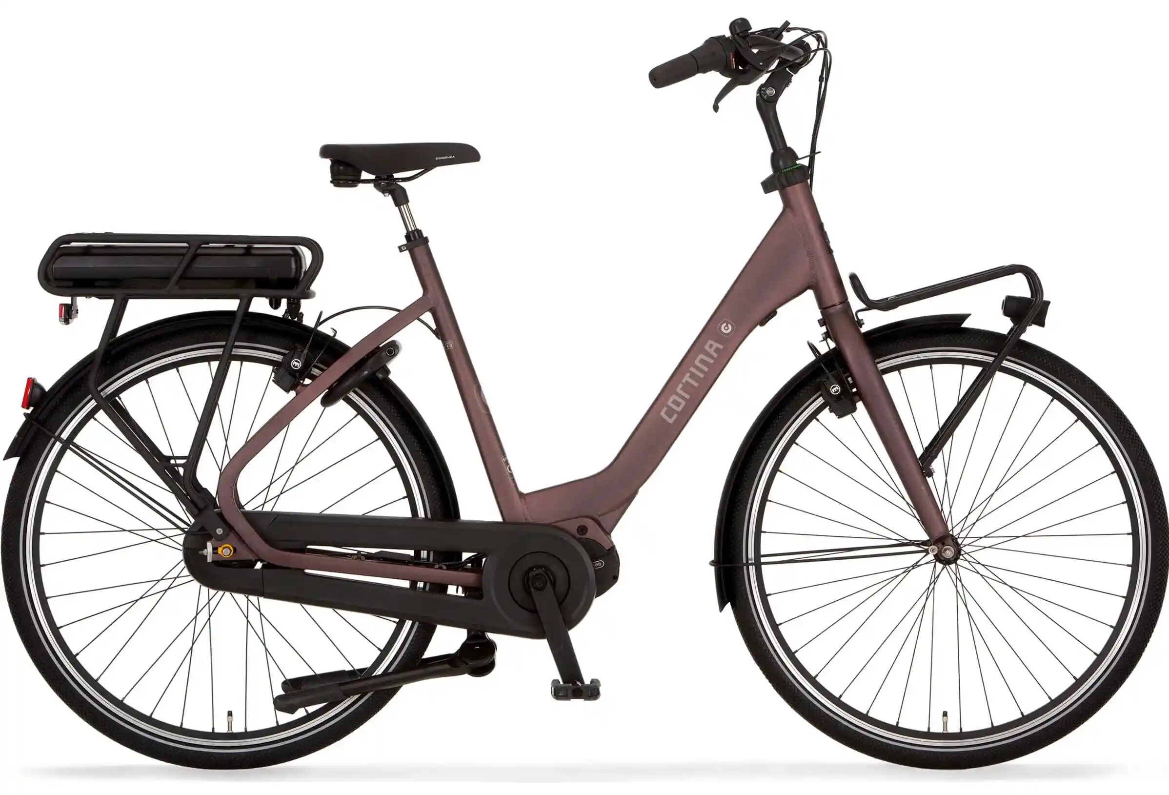 Cortina Elektrische Transportfiets Middenmotor EC Koper 450Wh M