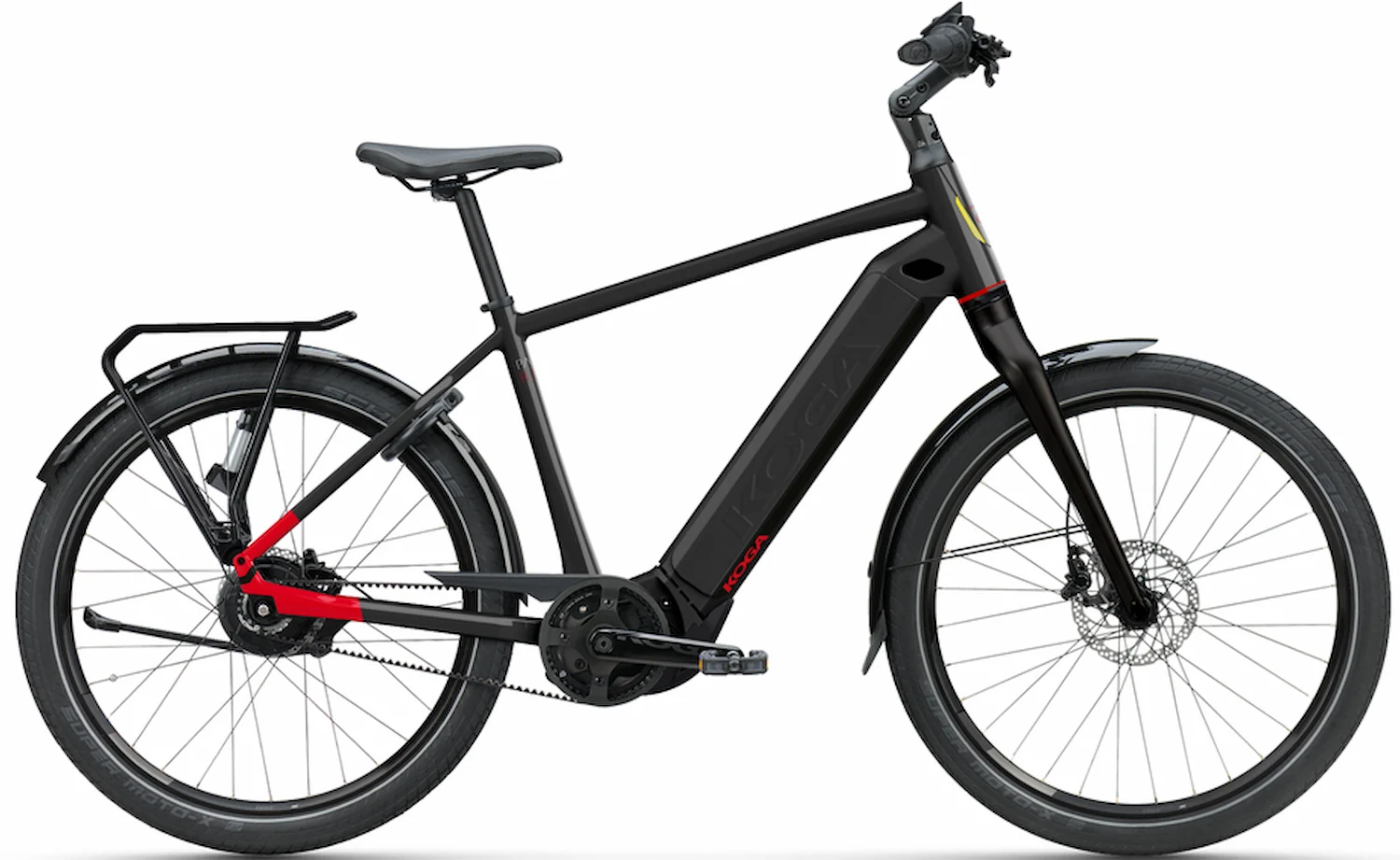 Koga PACE B10 Elektrische herenfiets Riemaandrijving Bosch CX Smart XL 60cm