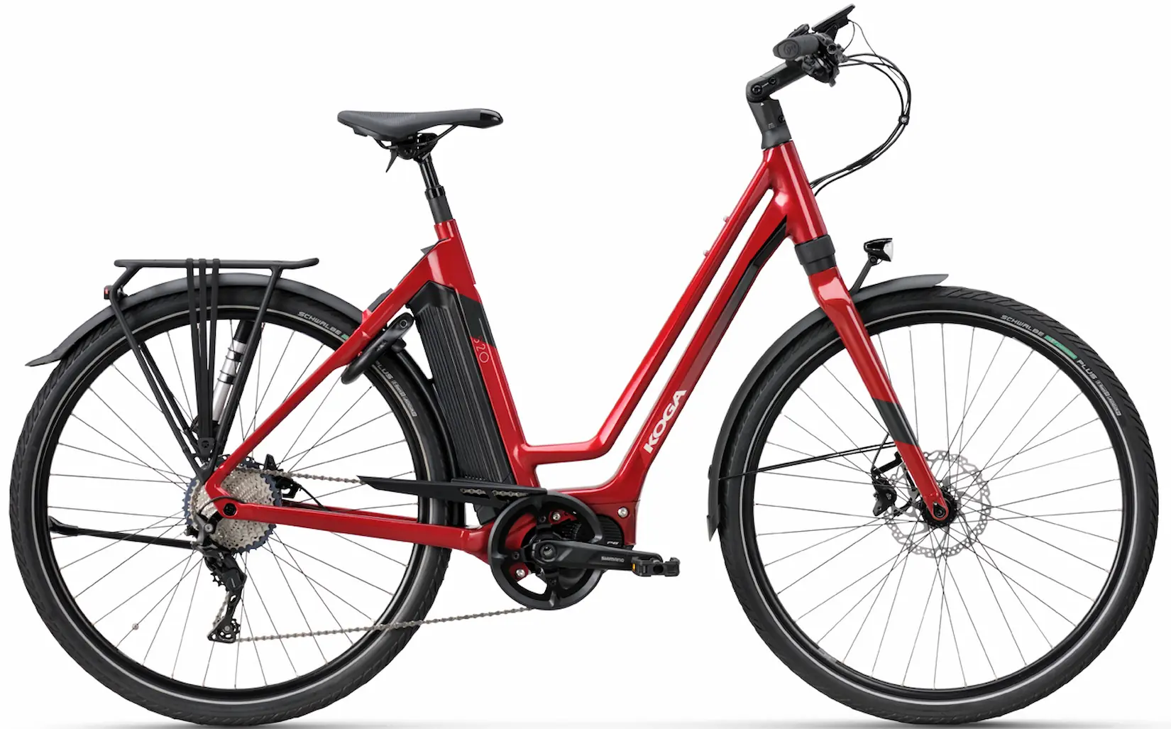 Koga VECTRO S20 Sportieve Elektrische Fiets Dames lage instap 630Wh L 56cm