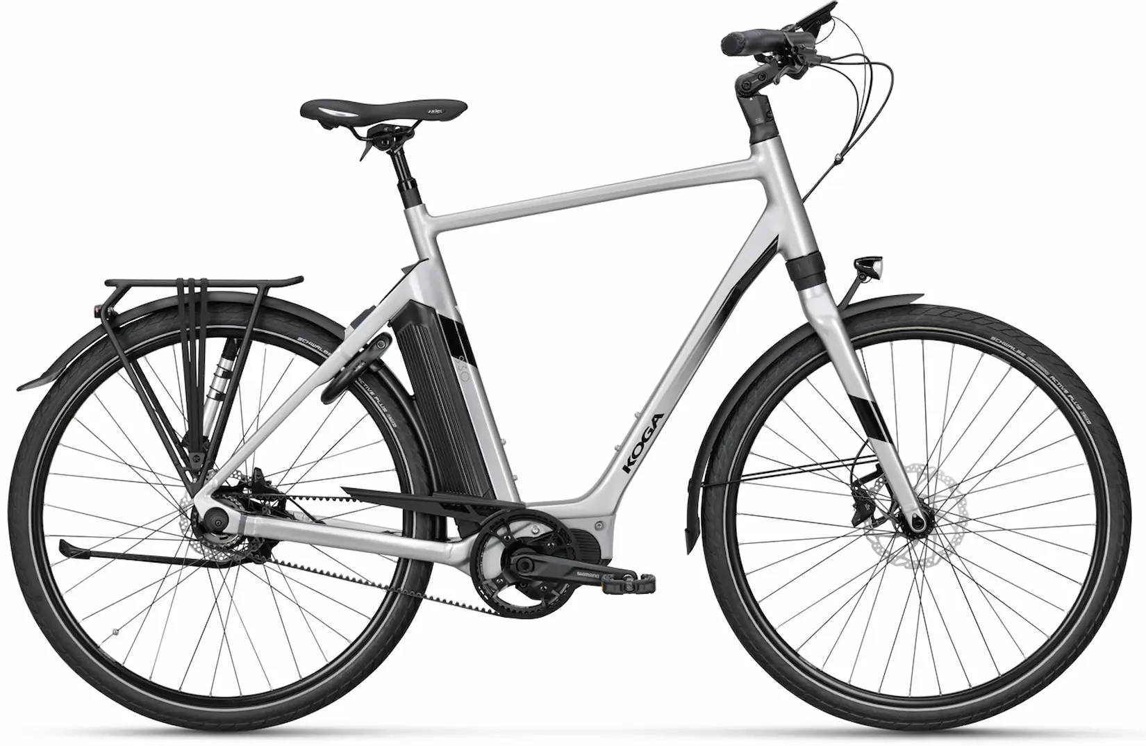 Koga VECTRO S30 2023 Sportieve Elektrische Fiets Heren Grijs 500Wh XL 59cm