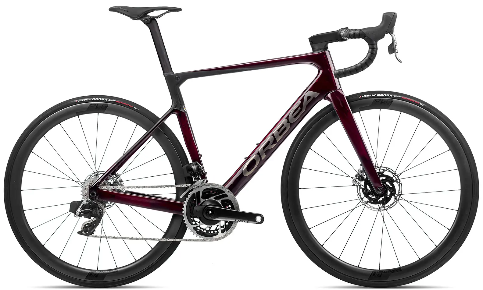 Orbea Orca M11eLTD PWR 2023 racefiets Carbon rood 53cm