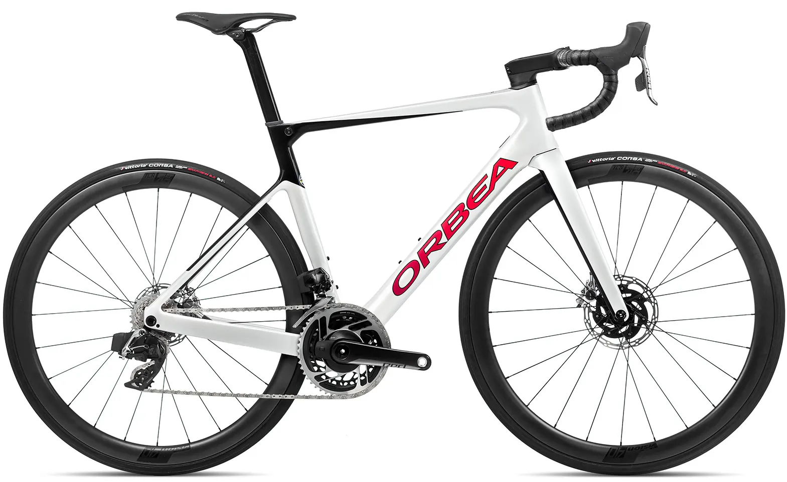 Orbea Orca M11eLTD PWR 2023 racefiets Carbon wit 55cm