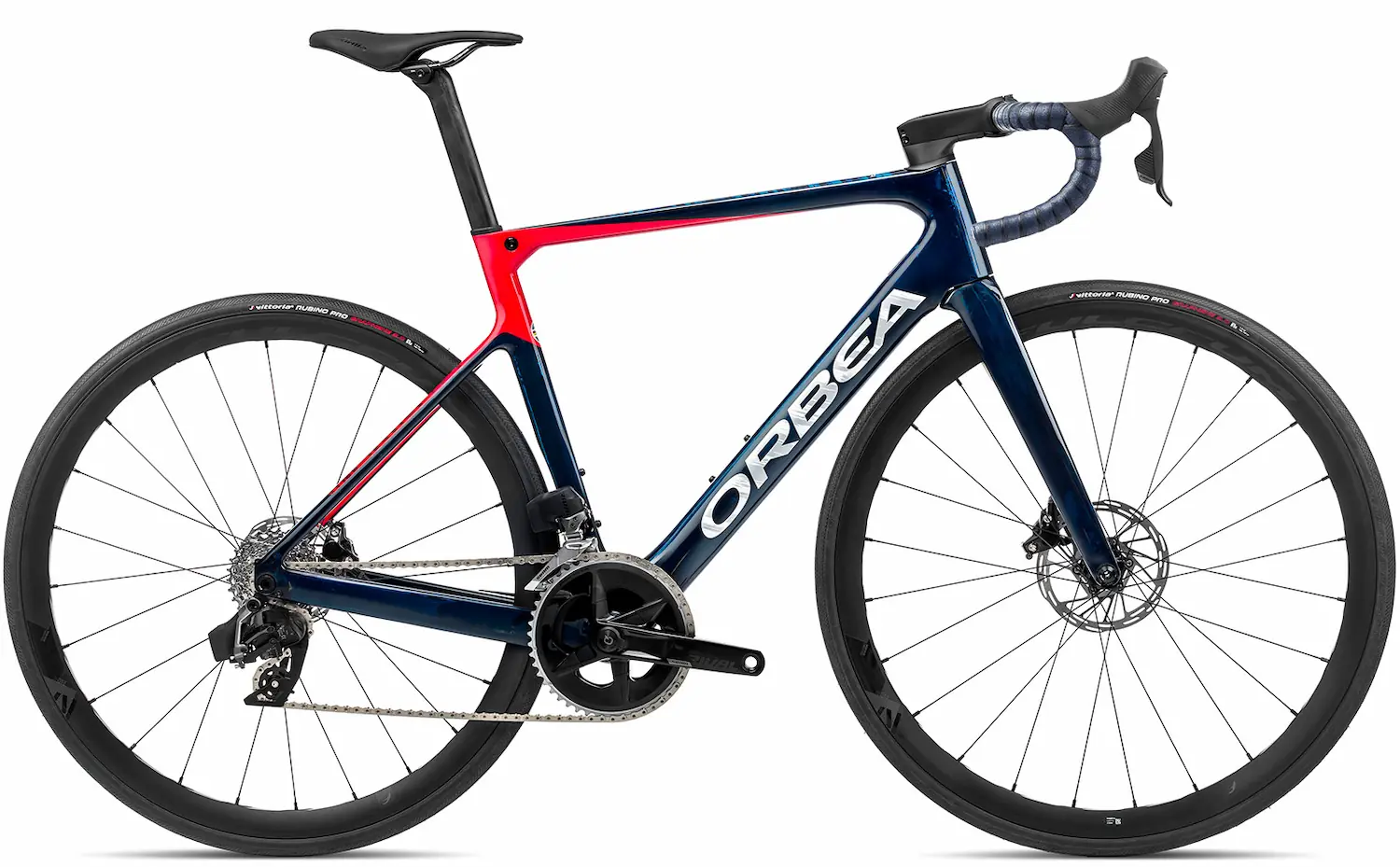 Orbea Orca M31eLTD 2023 racefiets Carbon blauw 47cm