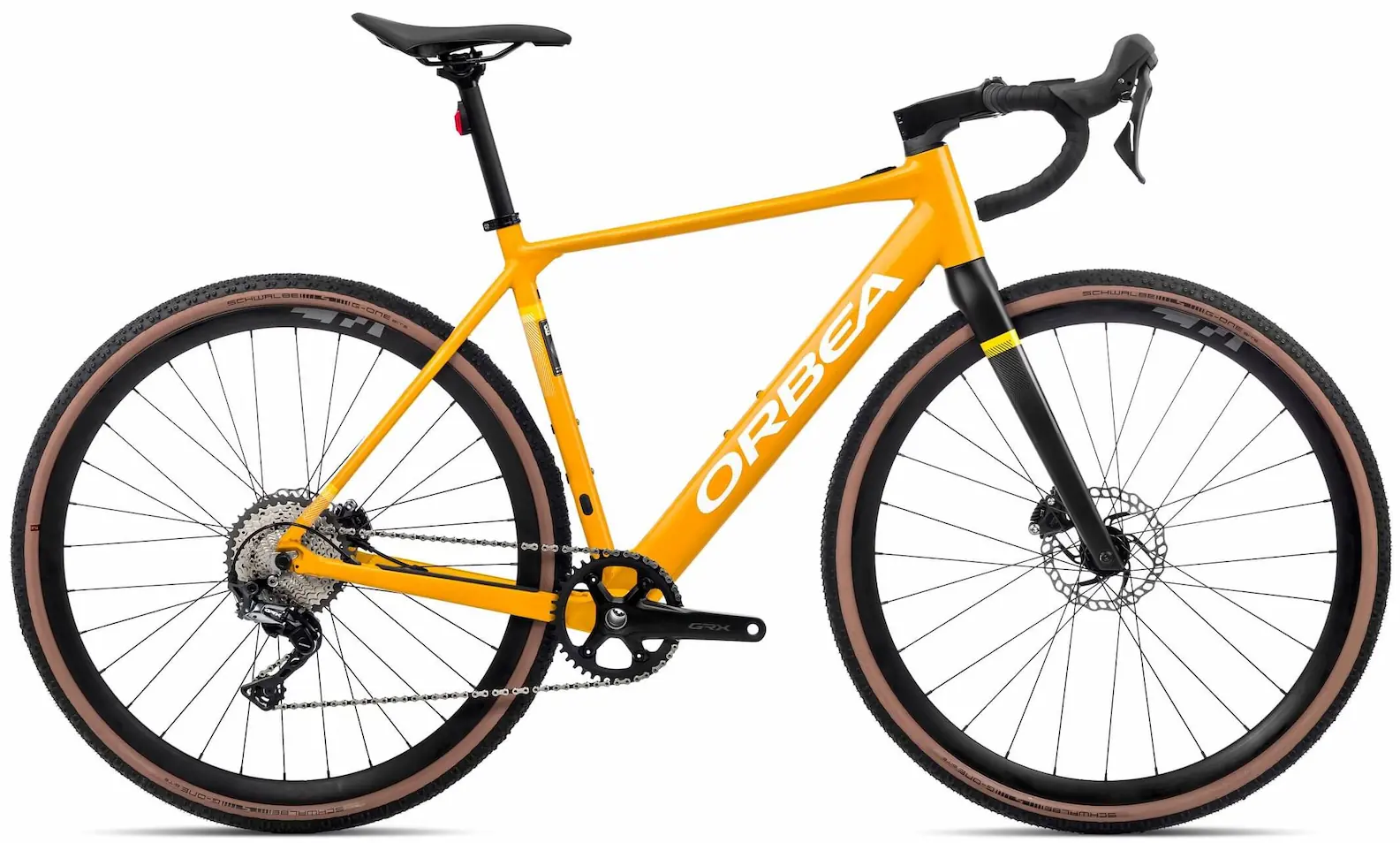 Orbea Gain D30 1X 2023 Elektrische Gravel Bike Oranje Mango L 54
