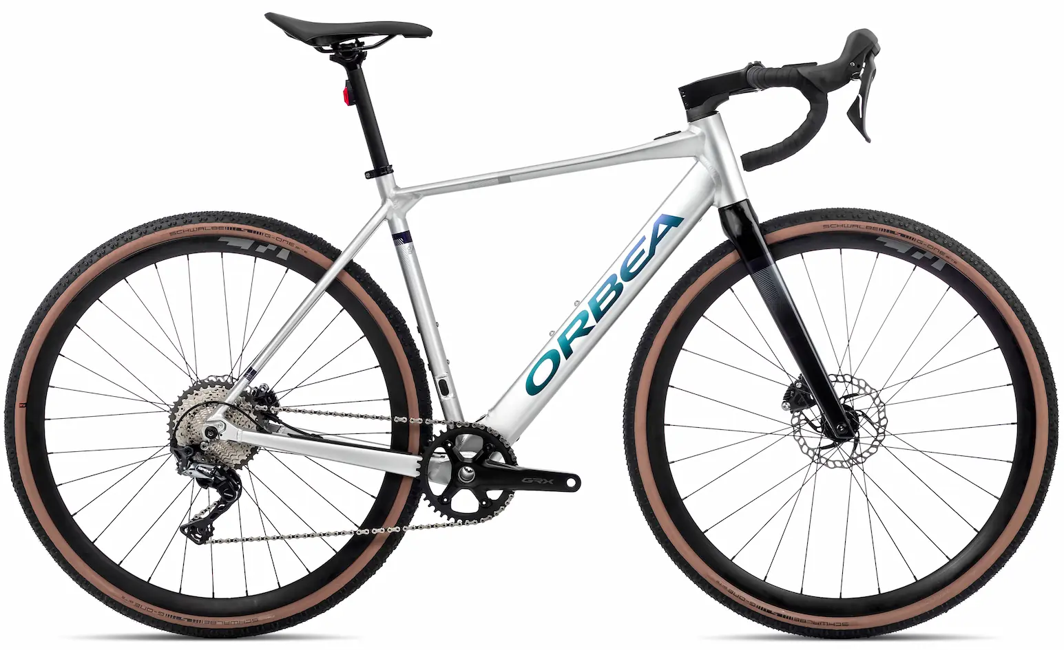Orbea Gain D30 1X 2023 Elektrische Gravel Bike Zilver L 54