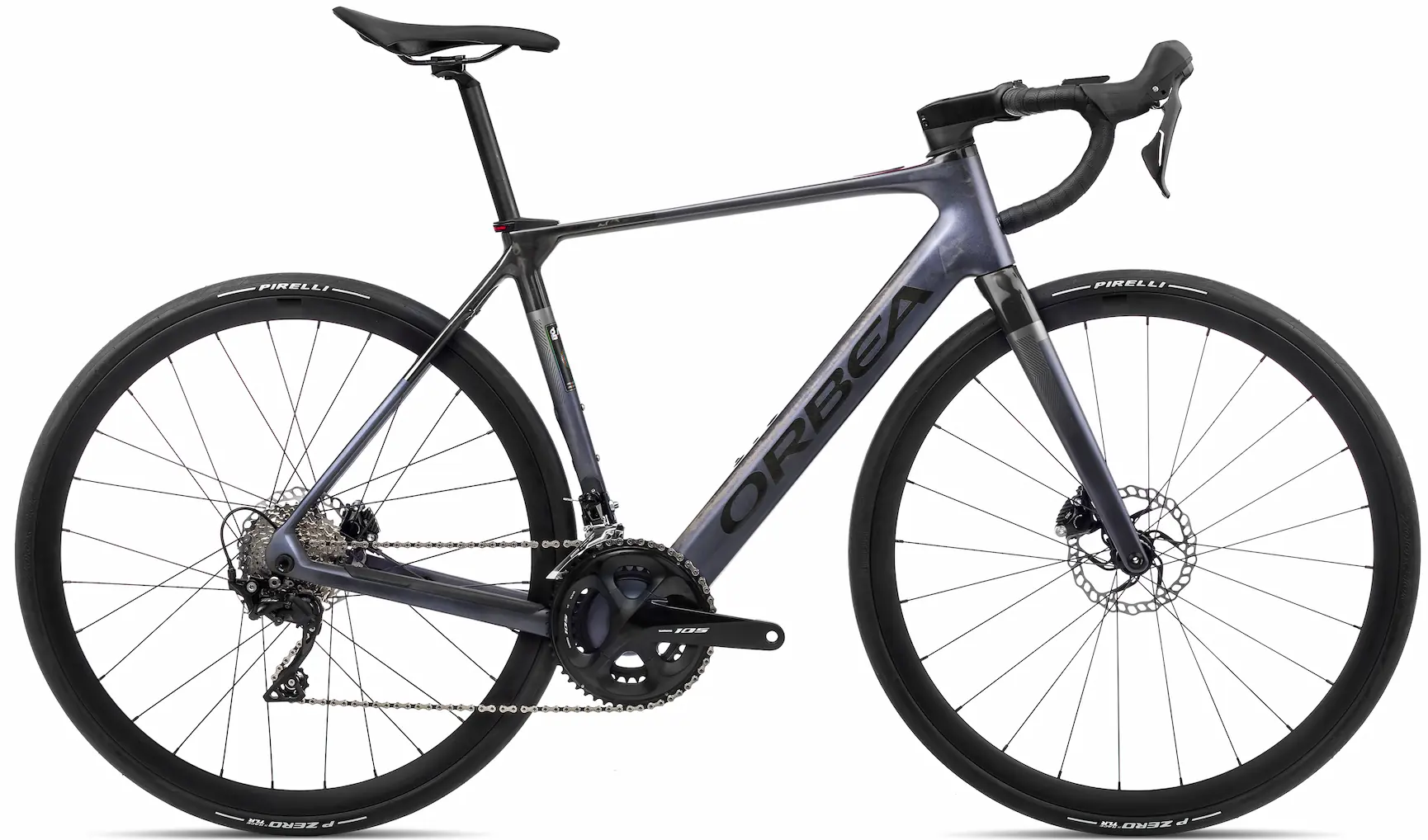 Orbea Gain M30 2023 Elektrische Racefiets licht Carbon Zwart XL 54cm