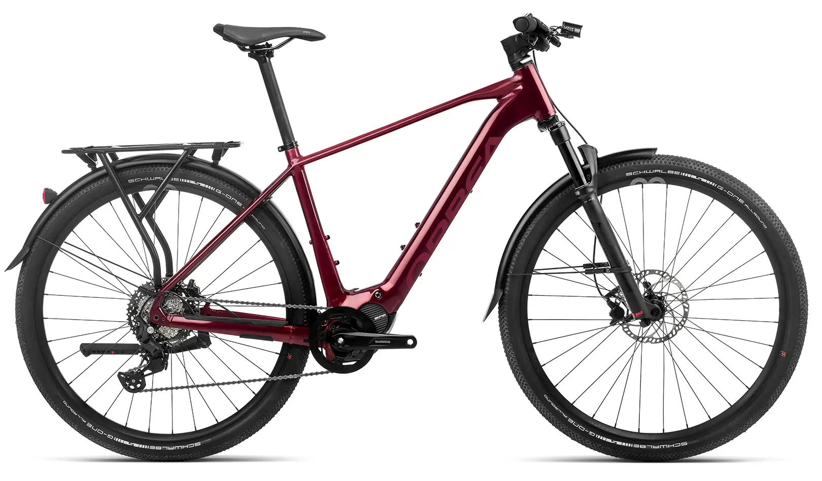Orbea Kemen 30 2023 Sportieve Elektrische Fiets Heren Rood S