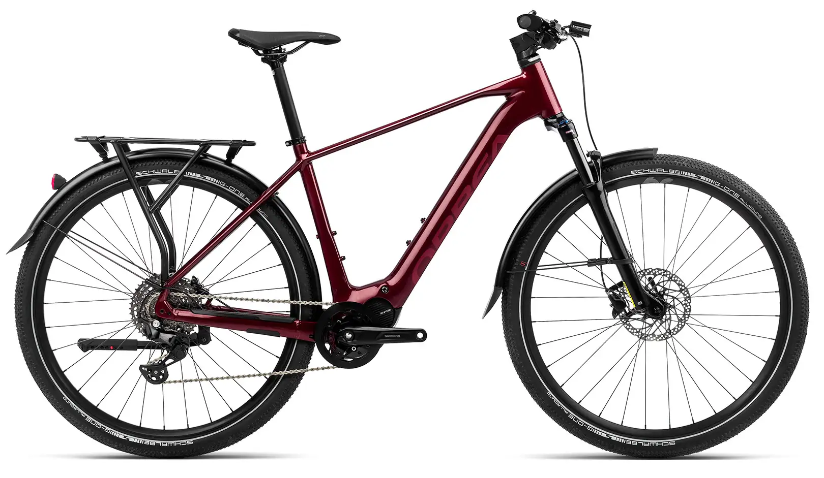 Orbea Kemen 40 2023 Sportieve Elektrische Fiets Heren Rood L