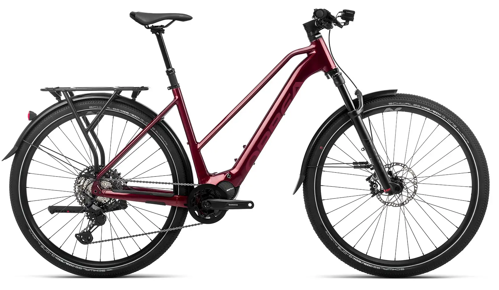 Orbea Kemen Mid 10 2023 Sportieve Elektrische Fiets Unisex Rood L