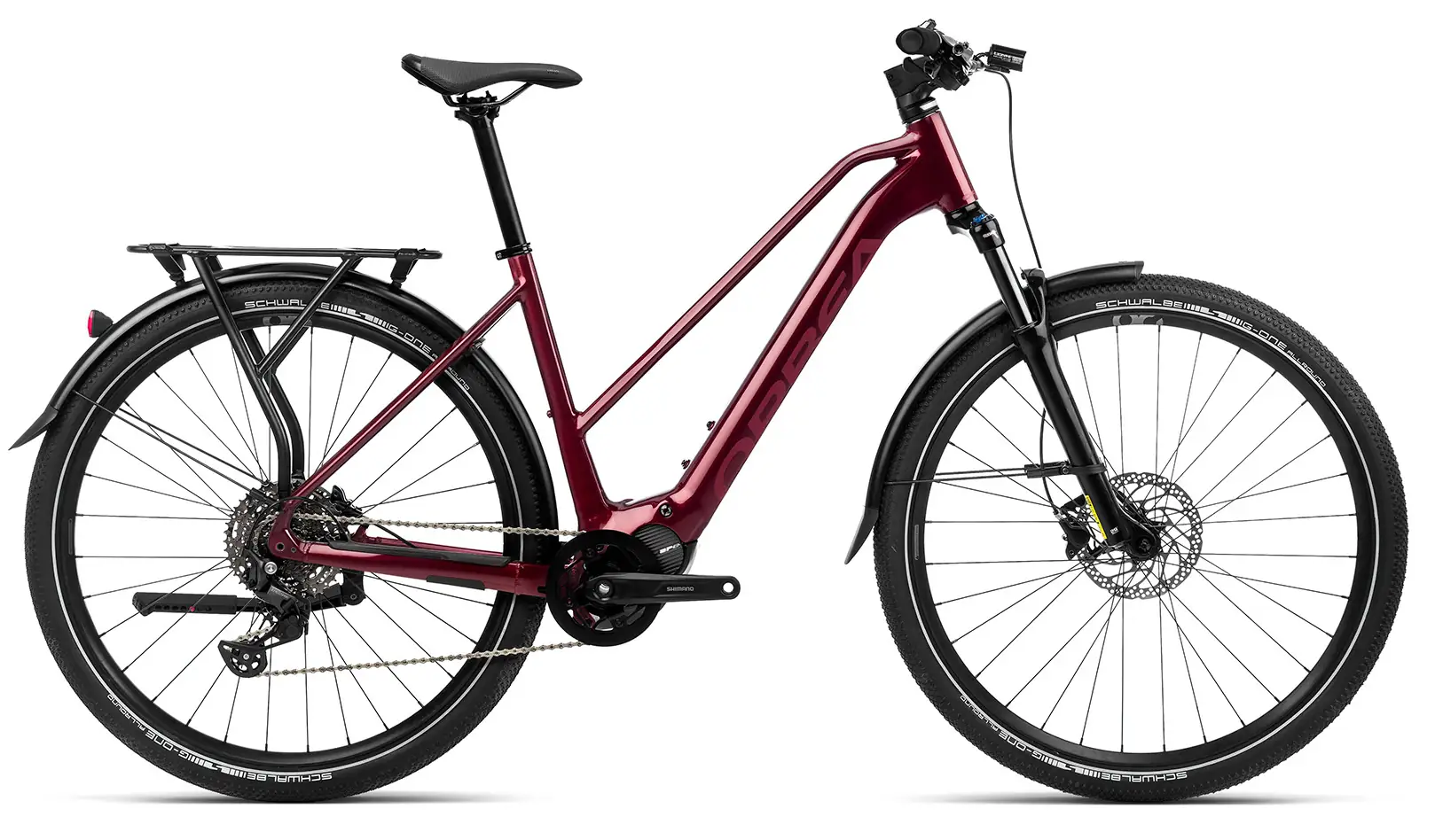 Orbea Kemen Mid 40 2023 Sportieve Elektrische Fiets Unisex Rood M