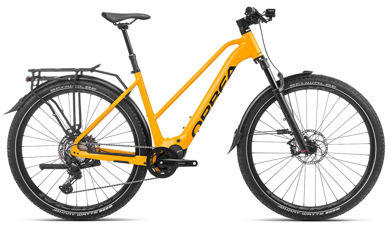 Orbea Kemen Mid SUV 10 2023 Sportieve Elektrische Fiets Oranje M