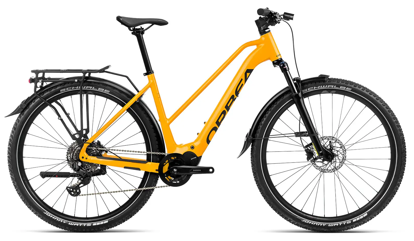 Orbea Kemen Mid SUV 40 2023 Sportieve Elektrische Fiets Oranje M