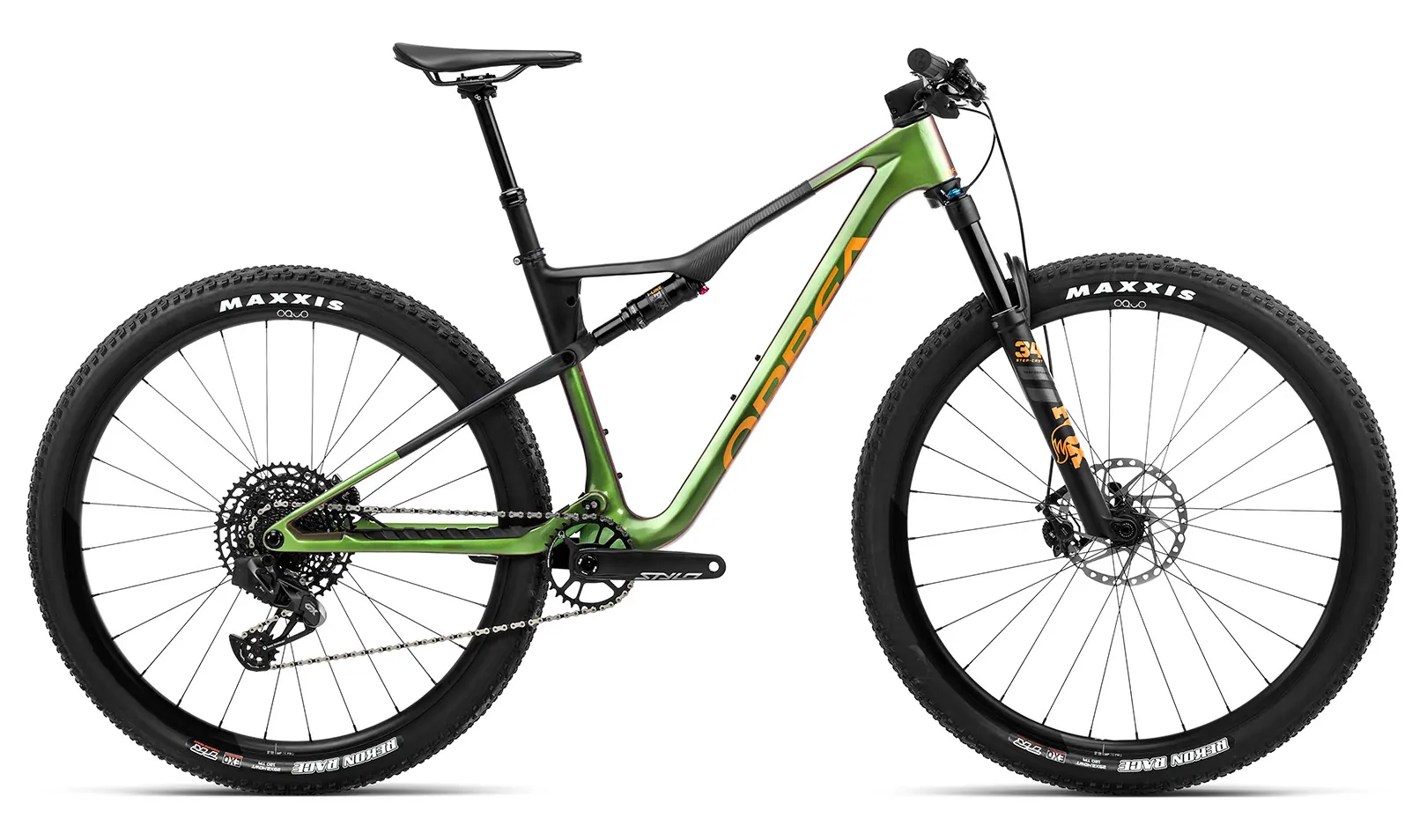 Orbea OIZ M11 AXS 2023 Mountainbike Fully Carbon frame groen XL