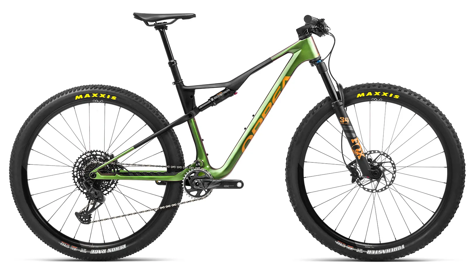 Orbea OIZ M20 2023 Mountainbike Fully Carbon frame groen S