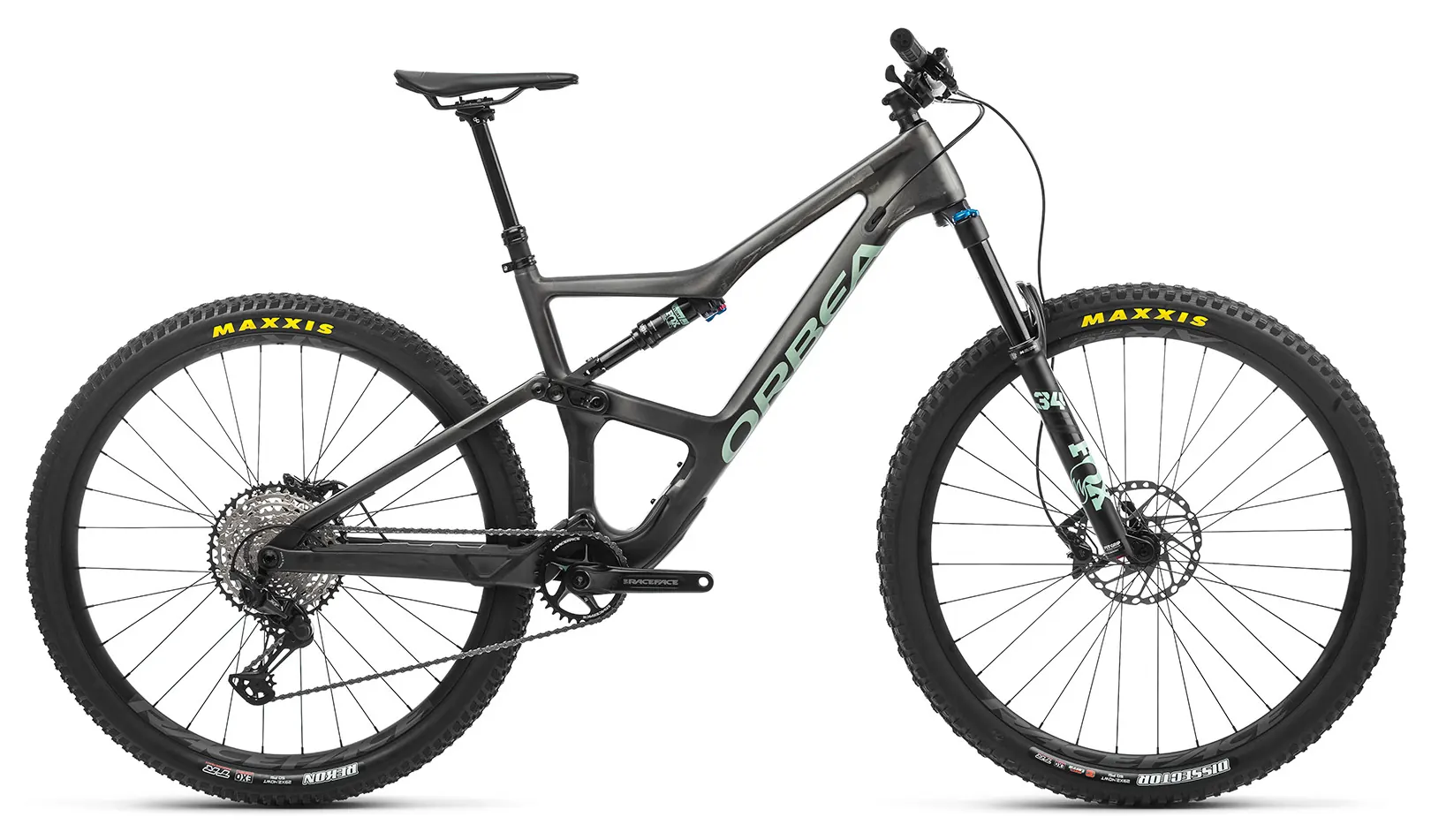 Orbea Occam M30 2023 Mountainbike Full Suspension 29"Carbon Groen XL