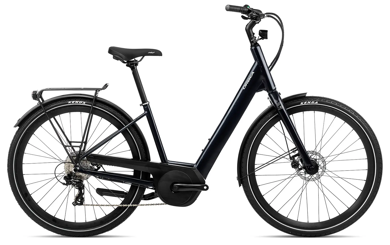 Orbea Optima E50 2023 Elektrische Fiets Dames 28"lage instap Zwart M